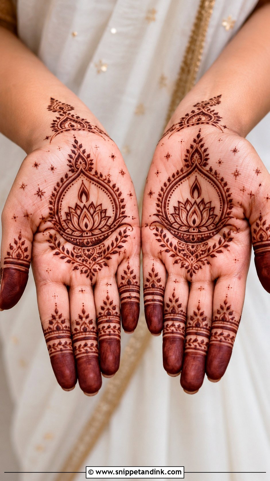 Simple Diwali Mehndi Design - Snippet and Ink - 35 Simple Easy Mehndi Designs