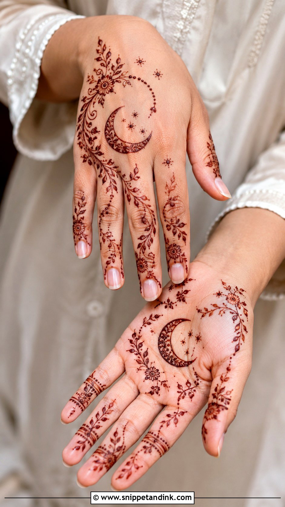 Simple Eid Mehndi Design - Snippet and Ink - 35 New Simple Mehndi Designs