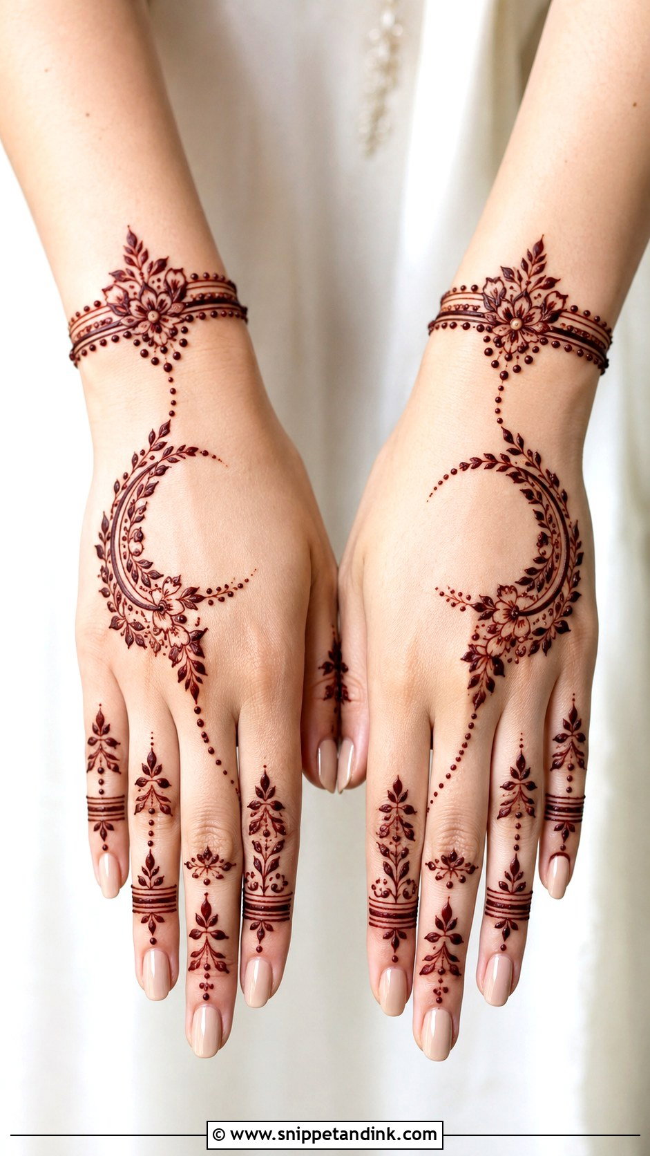 Simple Eid Mehndi Design - Snippet and Ink - 35 Simple Easy Mehndi Designs