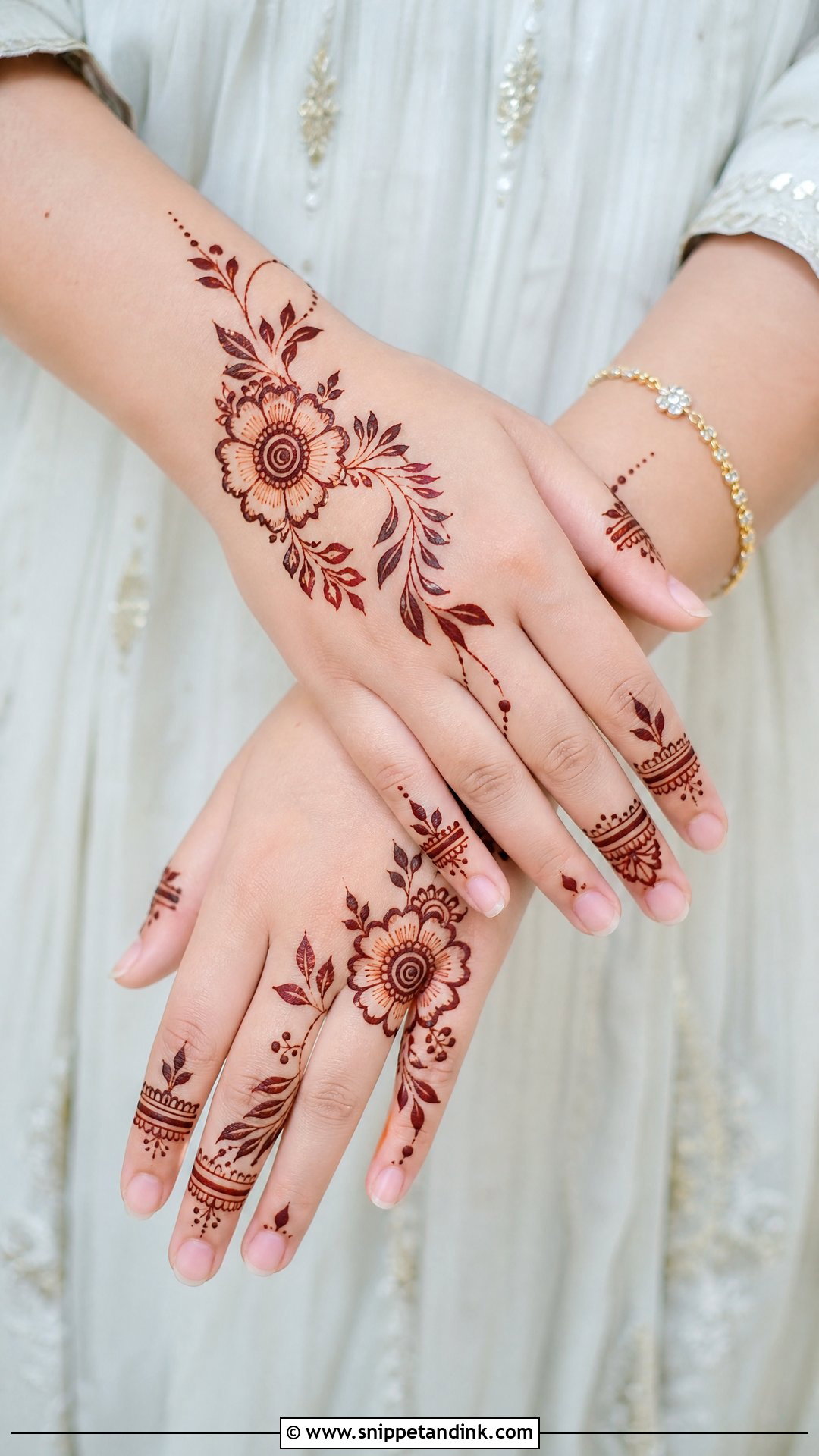 Simple Eid Mehndi Design - Snippet and Ink - 20 Simple and Unique Mehndi Design Ideas