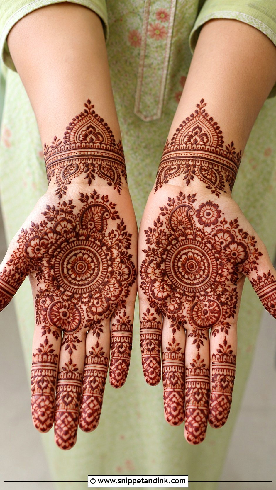 Simple Finger And Palm Mehndi Design - Snippet and Ink - 35 Simple Easy Palm Mehndi Design Ideas
