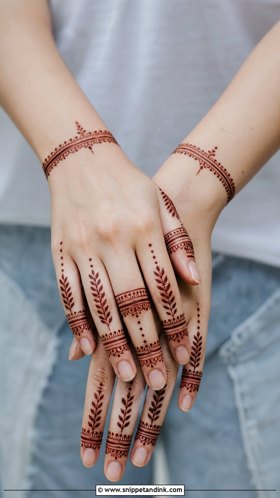 Simple Finger Mehndi Design - Snippet and Ink - 20 Simple and Unique Mehndi Design Ideas