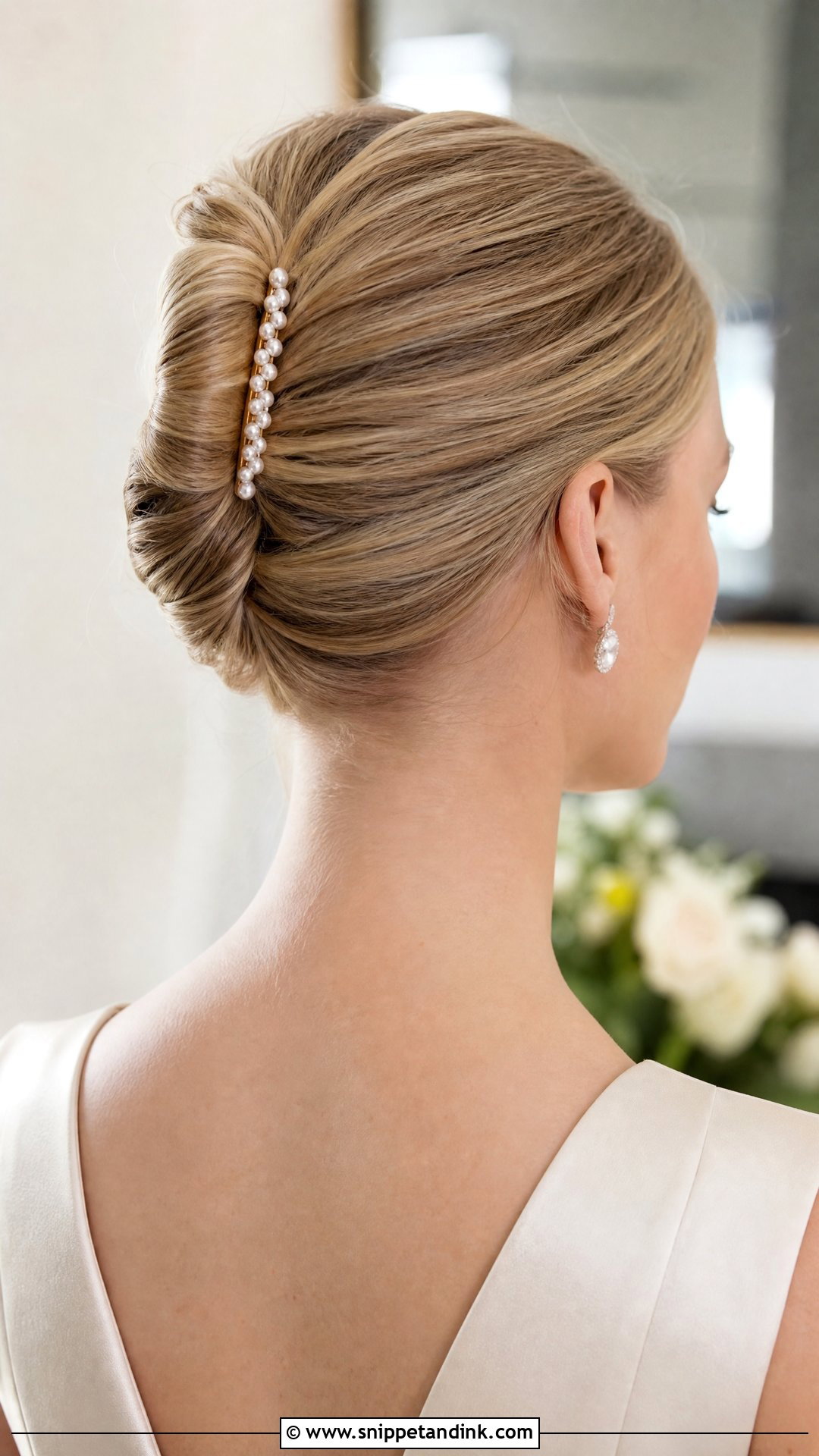 Simple French Twist For Marriage - Snippet and Ink - 20 Simple Hairstyle for Marriage Ideas