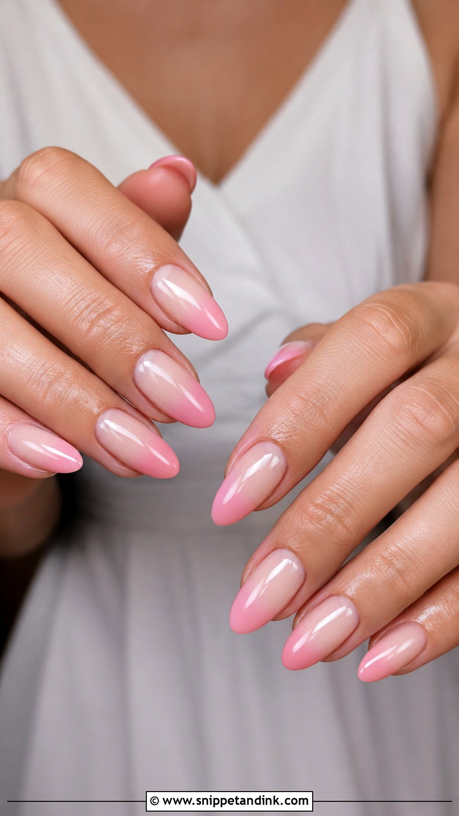 Simple French Wedding Nails - Snippet and Ink - 20 Simple Nail Art for Wedding Ideas