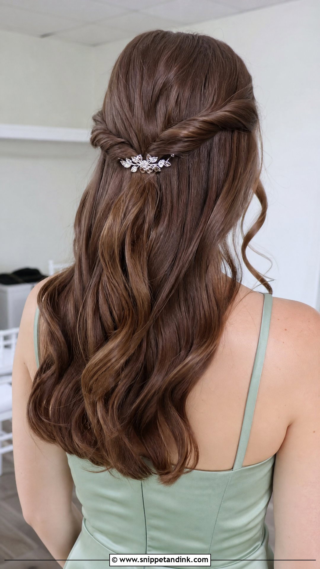 Simple Half Up Hairstyle For Marriage - Snippet and Ink - 20 Simple Hairstyle for Marriage Ideas
