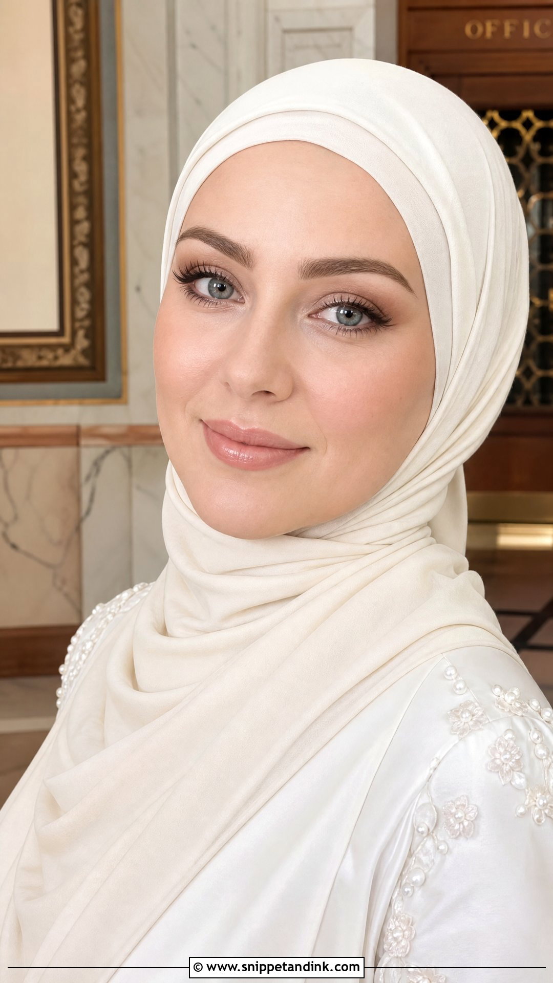 Simple Hijab Wedding Makeup - Snippet and Ink - 20 Hijab Wedding Makeup Look Ideas