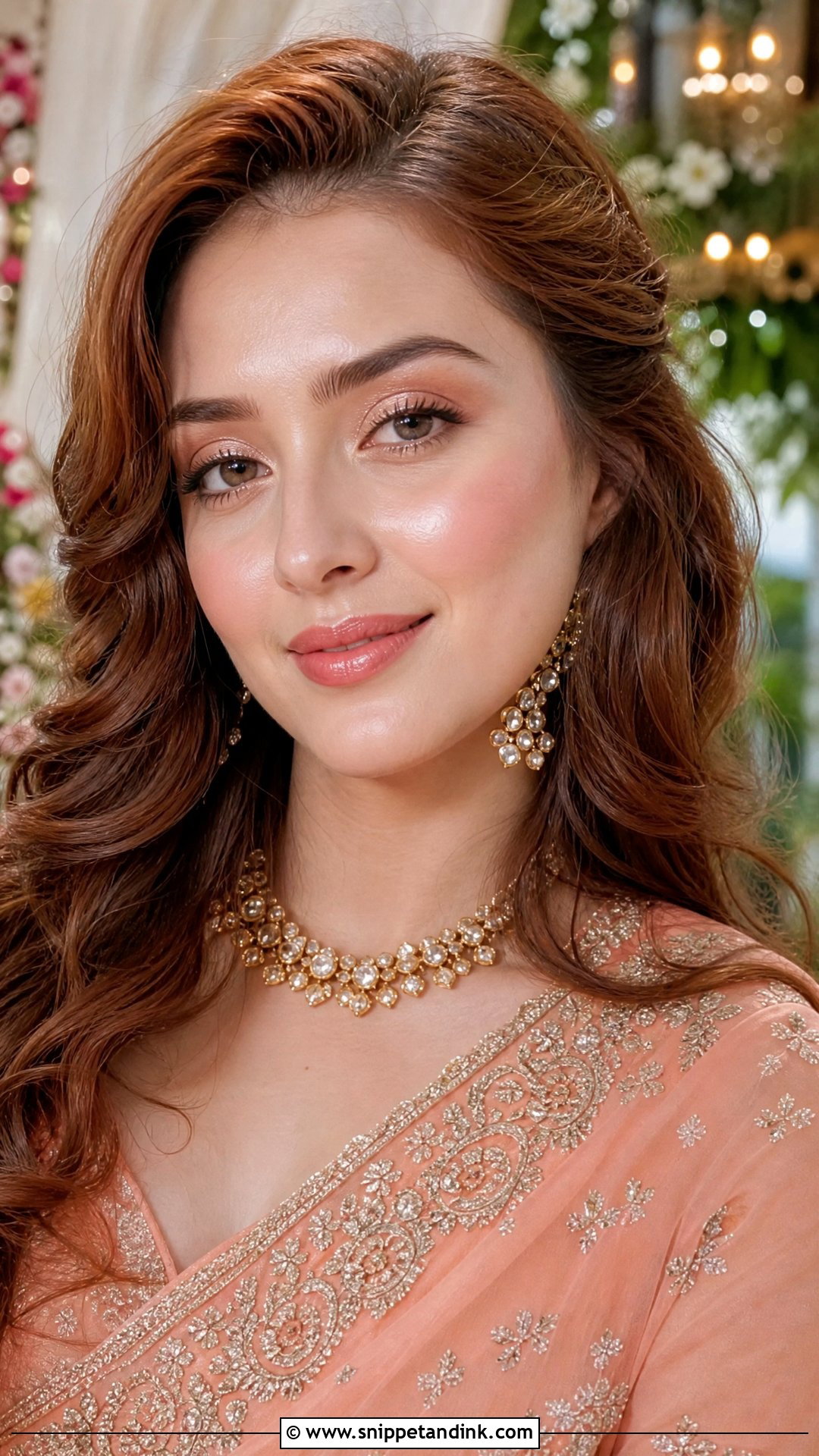 Simple Indian Dewy Makeup - Snippet and Ink - 20 Simple Indian Marriage Makeup Ideas