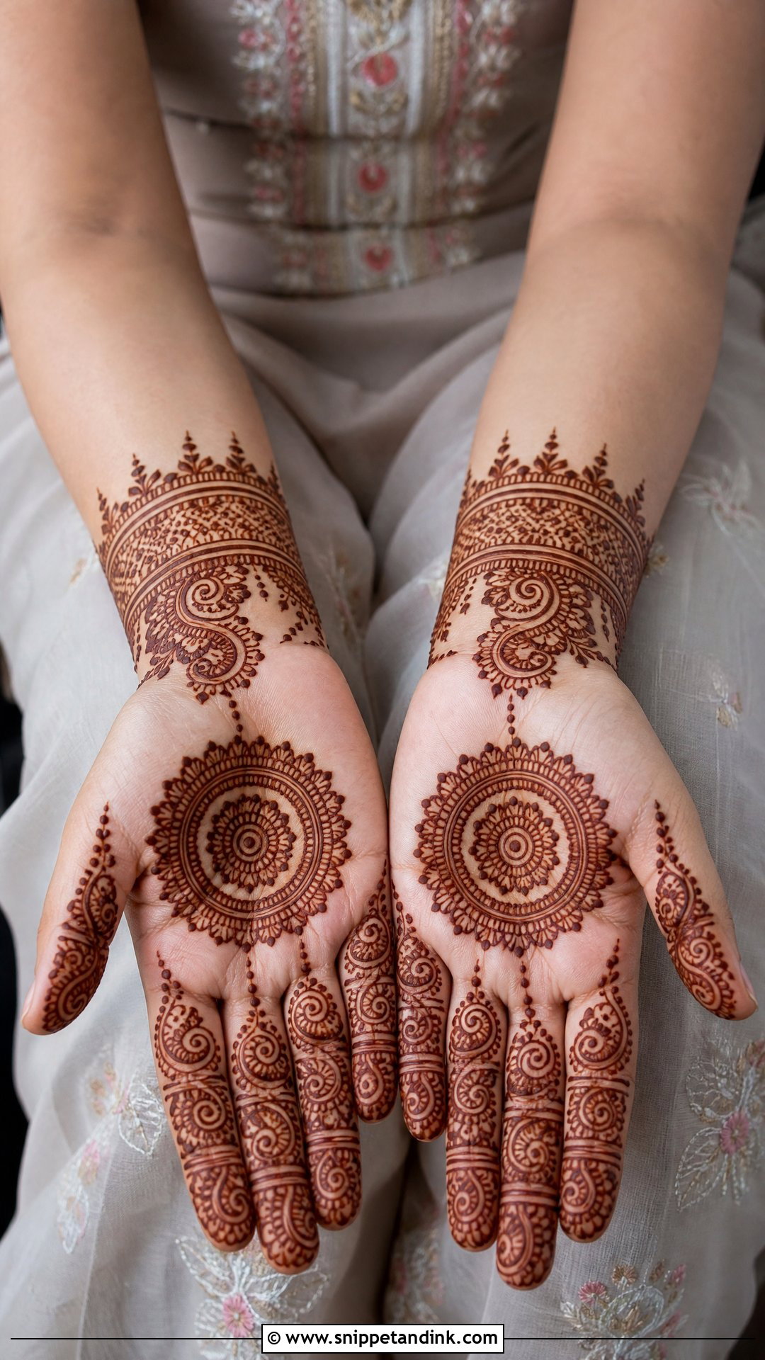 Simple Indian Mehndi Design - Snippet and Ink - 30 Simple Beautiful Mehndi Designs