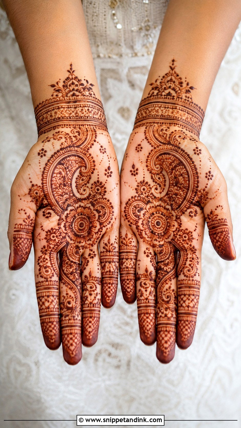 Simple Indian Mehndi Design - Snippet and Ink - 35 Simple Mehndi Design Ideas