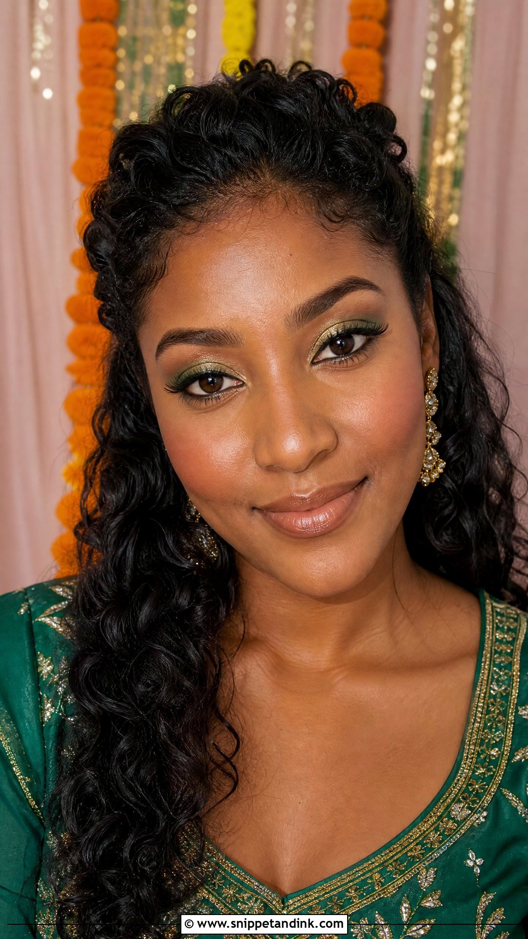 Simple Indian Mehndi Makeup - Snippet and Ink - 20 Simple Indian Marriage Makeup Ideas