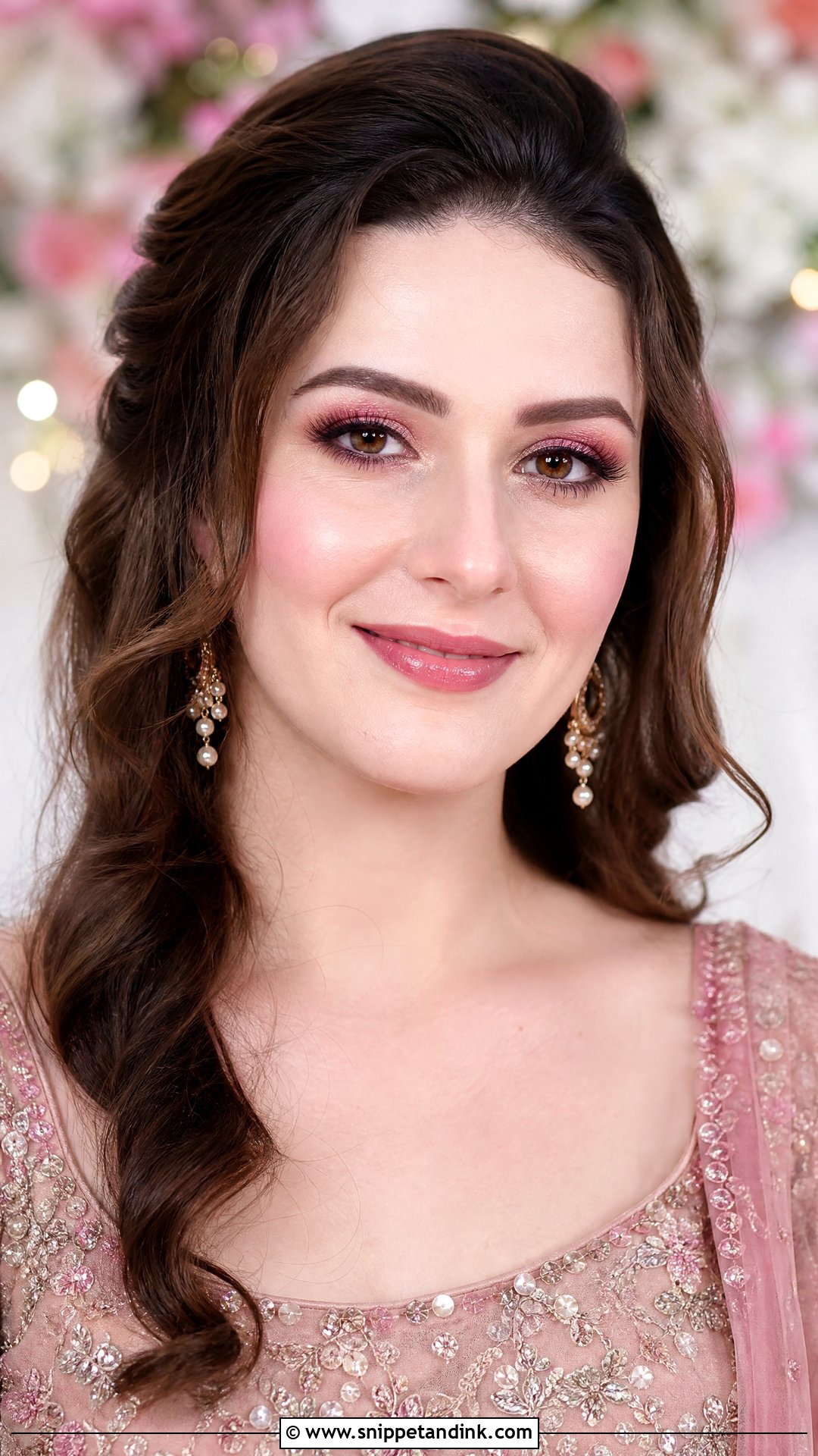 Simple Indian Pink Makeup - Snippet and Ink - 20 Simple Indian Marriage Makeup Ideas