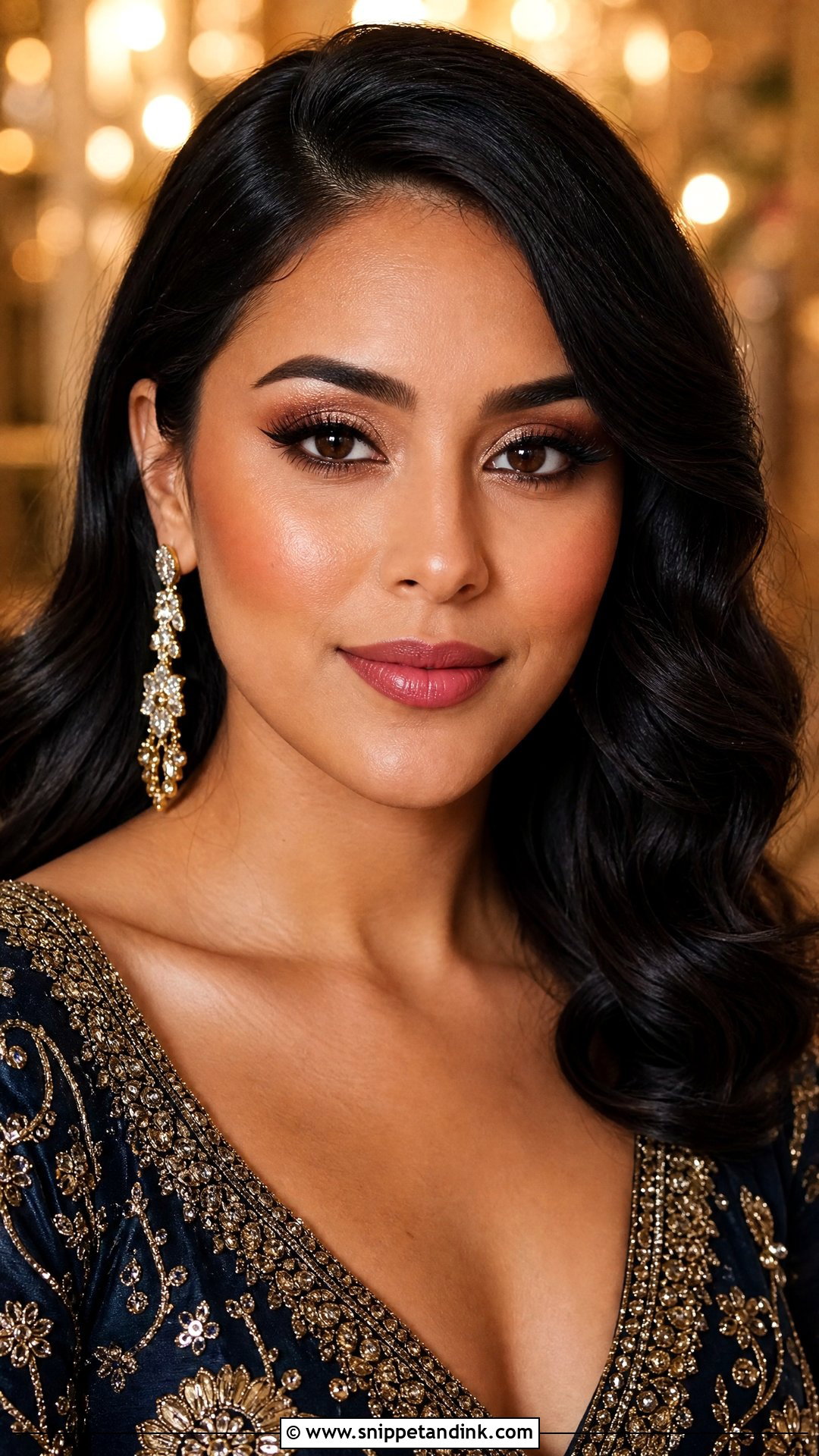 Simple Indian Reception Makeup - Snippet and Ink - 20 Simple Indian Marriage Makeup Ideas