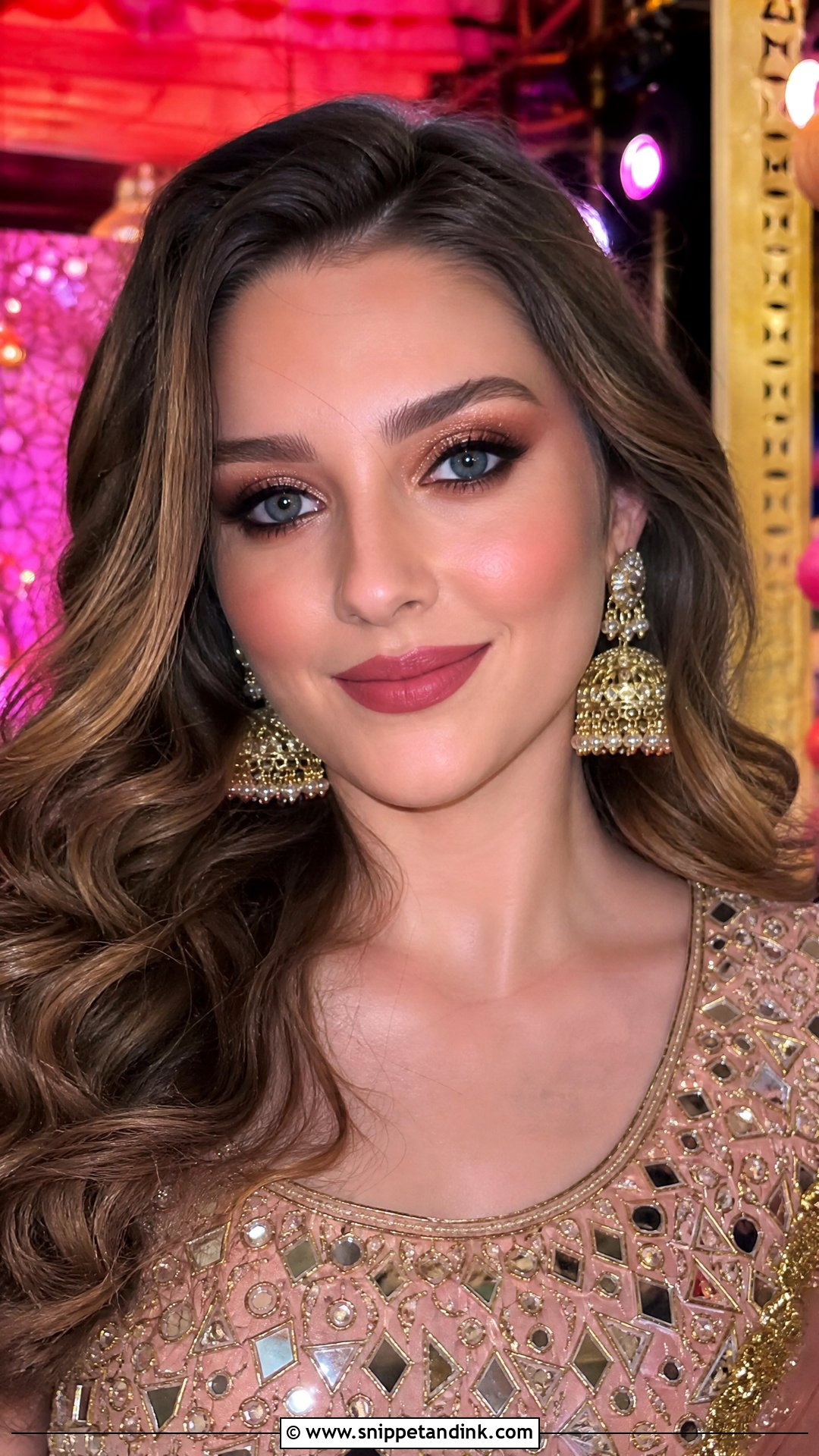 Simple Indian Sangeet Makeup - Snippet and Ink - 20 Simple Indian Marriage Makeup Ideas