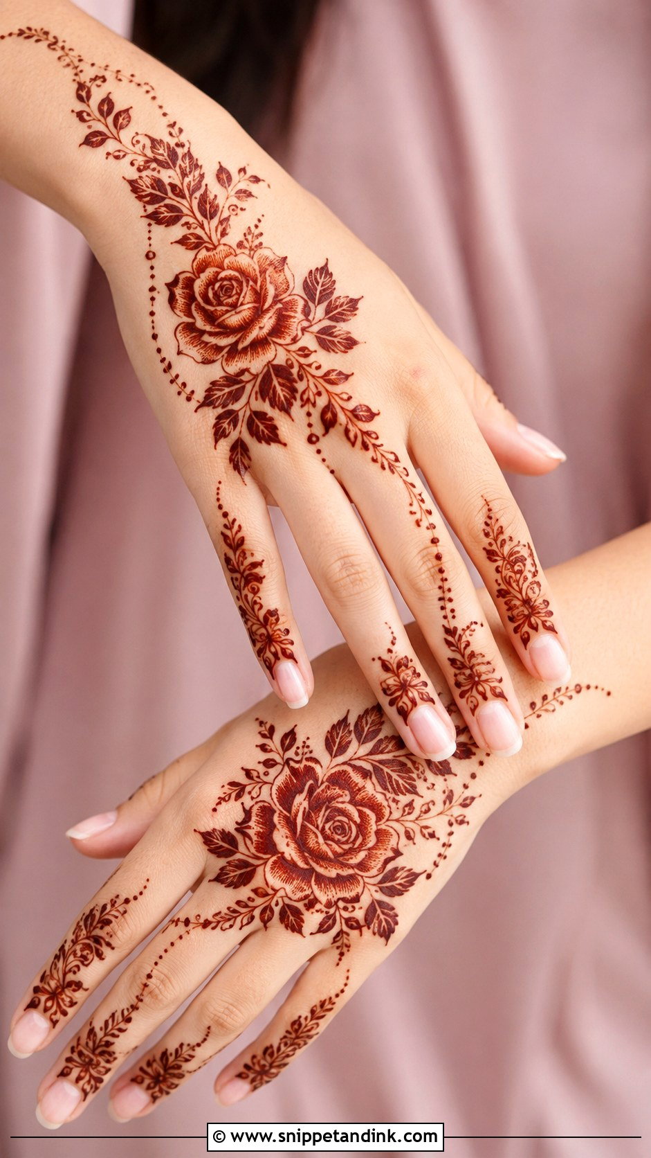 Simple Jaali Mehndi Design - Snippet and Ink - 35 Simple Mehndi Designs