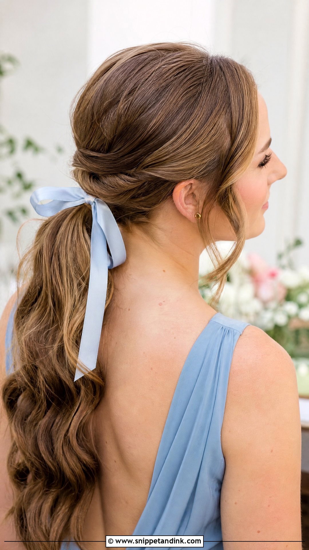 Simple Low Ponytail For Marriage - Snippet and Ink - 20 Simple Hairstyle for Marriage Ideas