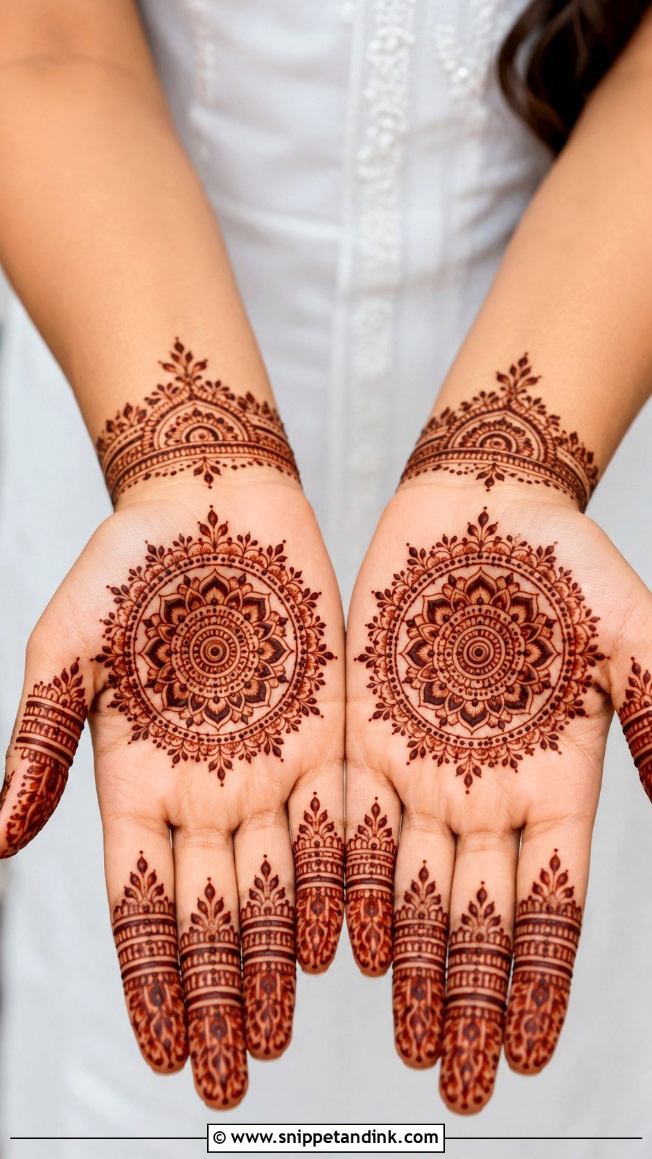 Simple Mandala Mehndi Design - Snippet and Ink - 35 Mandala Mehndi Design Ideas