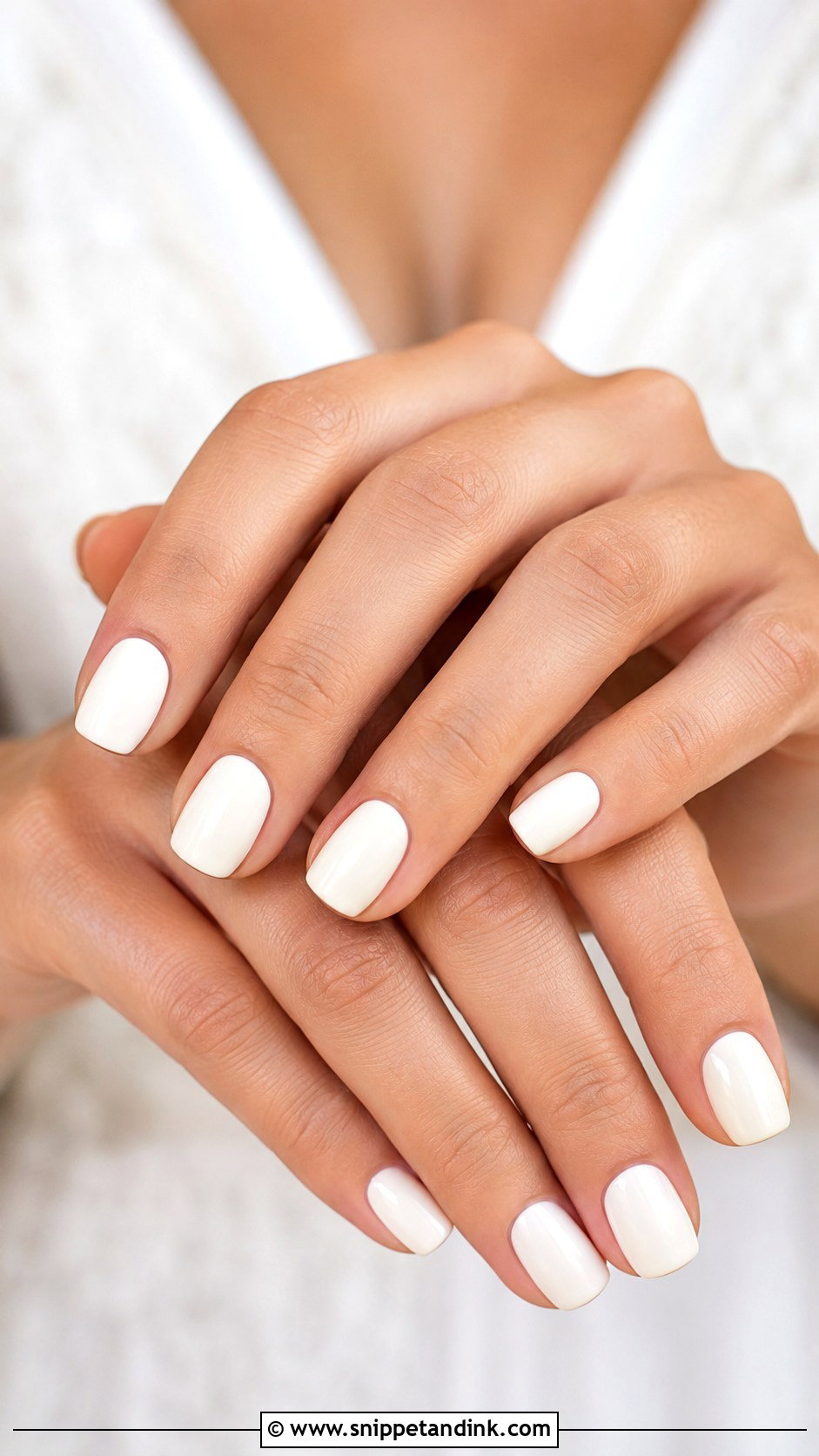 Simple Matte Wedding Nails - Snippet and Ink - 20 Simple Wedding Nails Design