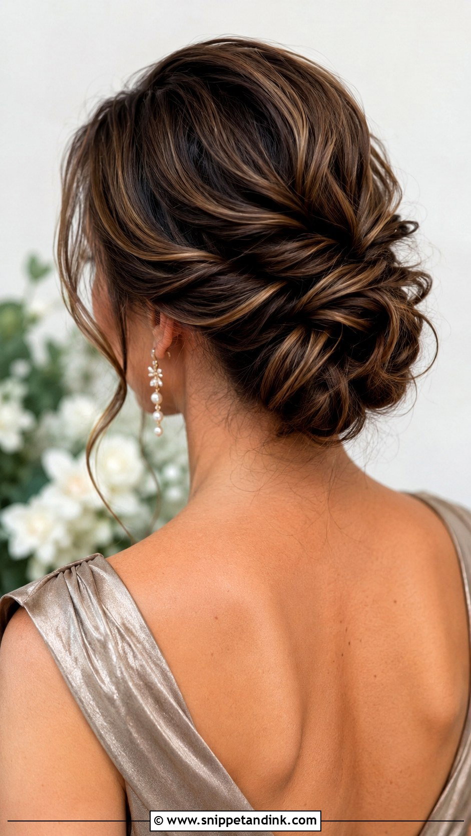 Simple Medium Hair Wedding Updo - Snippet and Ink - 15 Simple Updo for Wedding Ideas