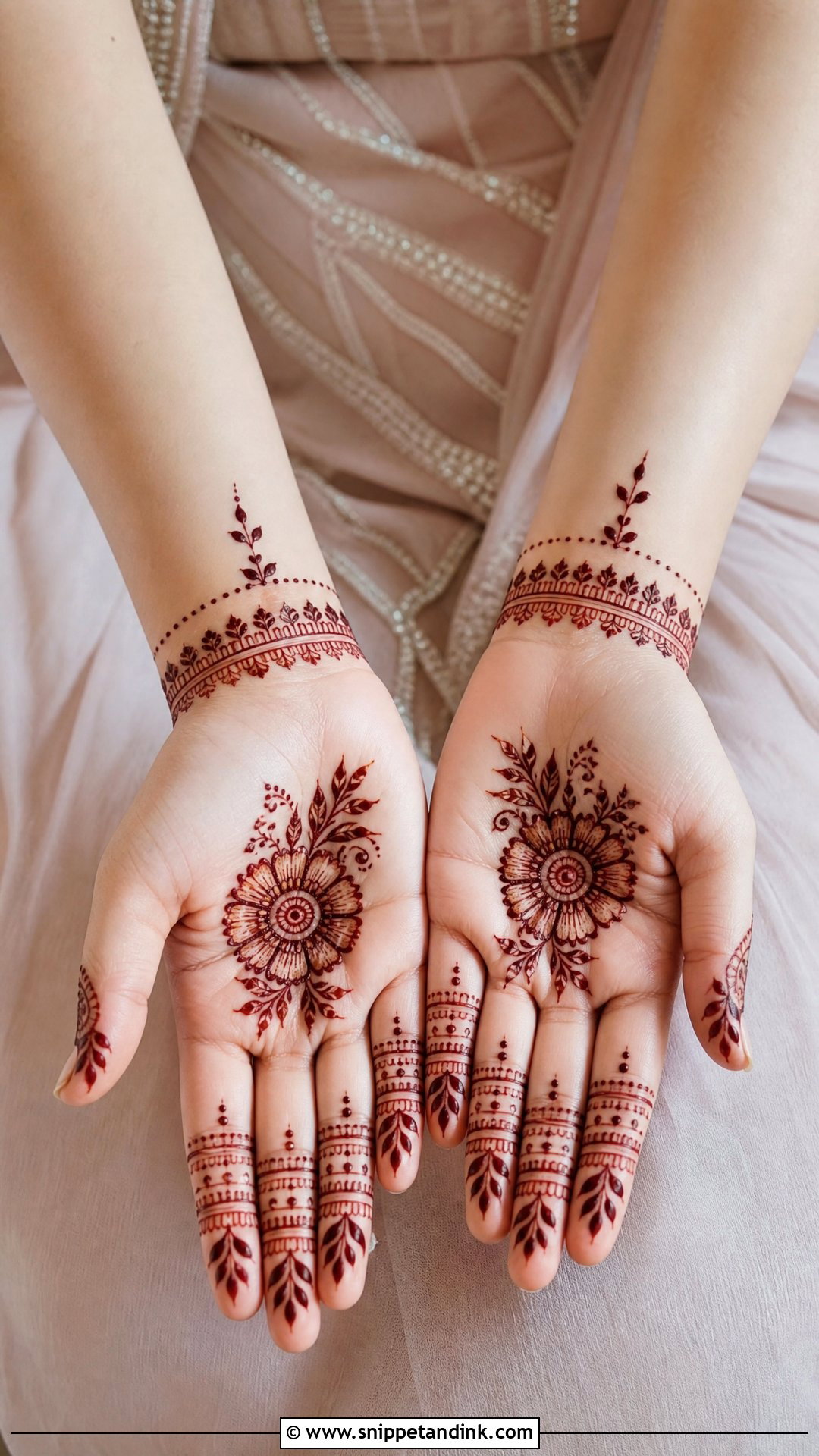 Simple Mehndi Design for Sister Wedding - Snippet and Ink - 25 Mehndi Designs for Sisters Wedding