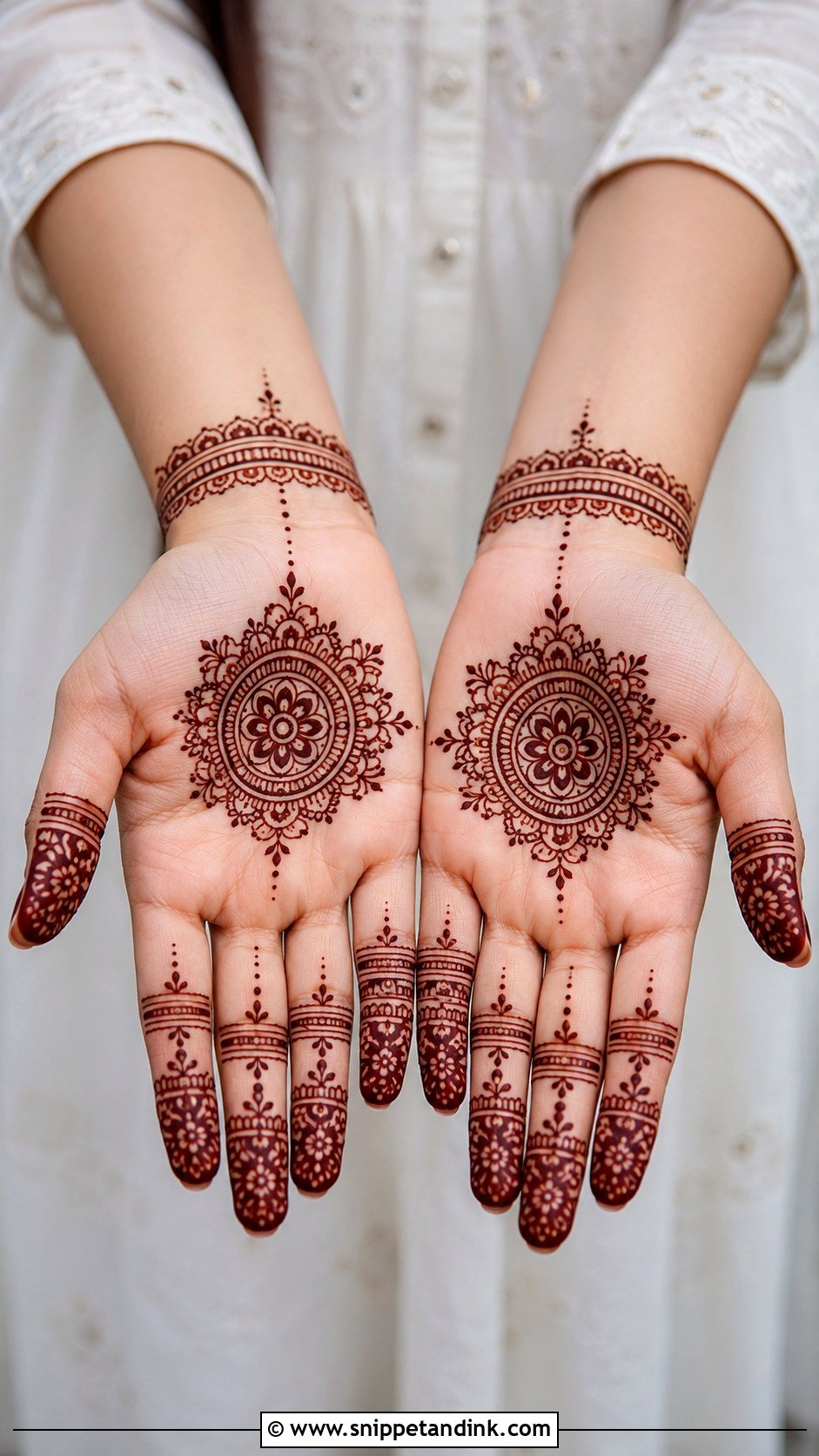 Simple Mehndi Design - Snippet and Ink - 35 Mehndi Art Designs