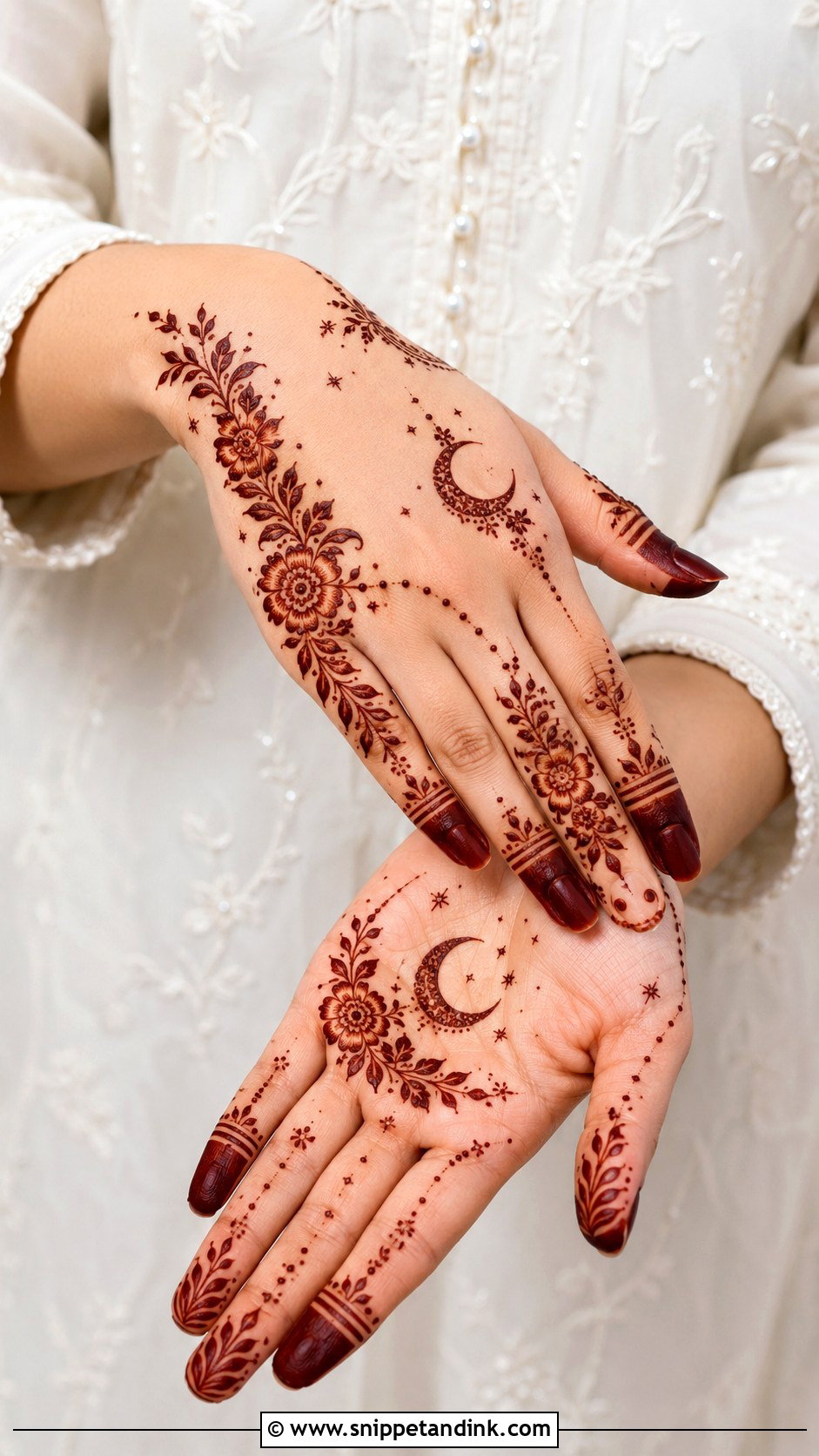Simple Modern Eid Mehndi Design - Snippet and Ink - 35 Simple Modern Mehndi Designs