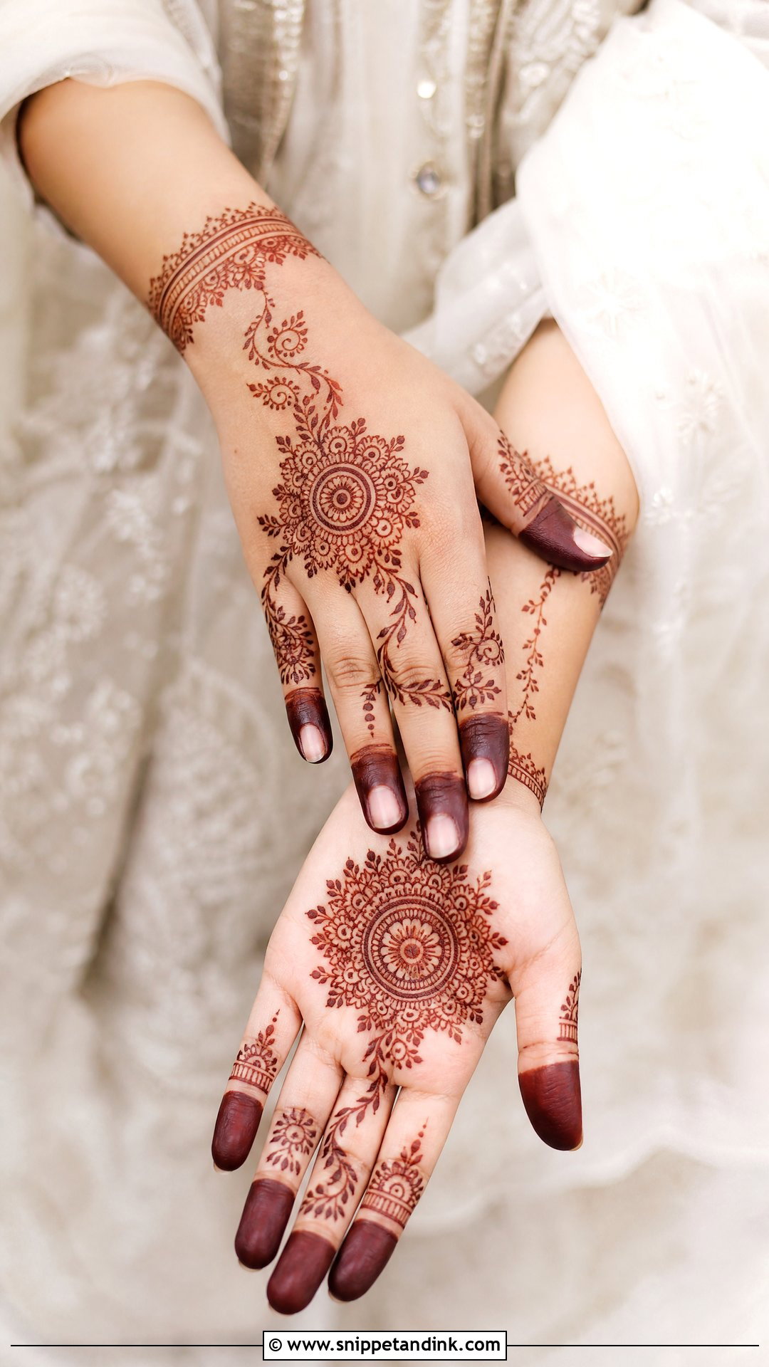 Simple Muslim Bridal Mehndi Design - Snippet and Ink - 20 Bridal Mehndi Designs Muslim Bride