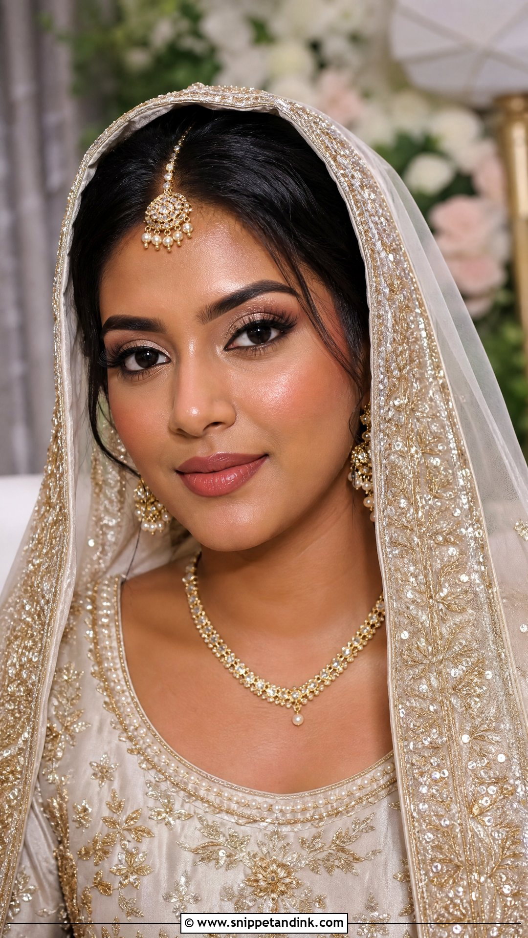Simple Muslim Indian Bridal Makeup - Snippet and Ink - 20 Simple Indian Bridal Makeup Ideas