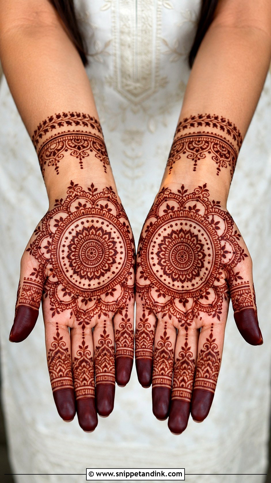 Simple Stylish Diwali Mehndi Design - Snippet and Ink - 35 Simple Stylish Mehndi Designs