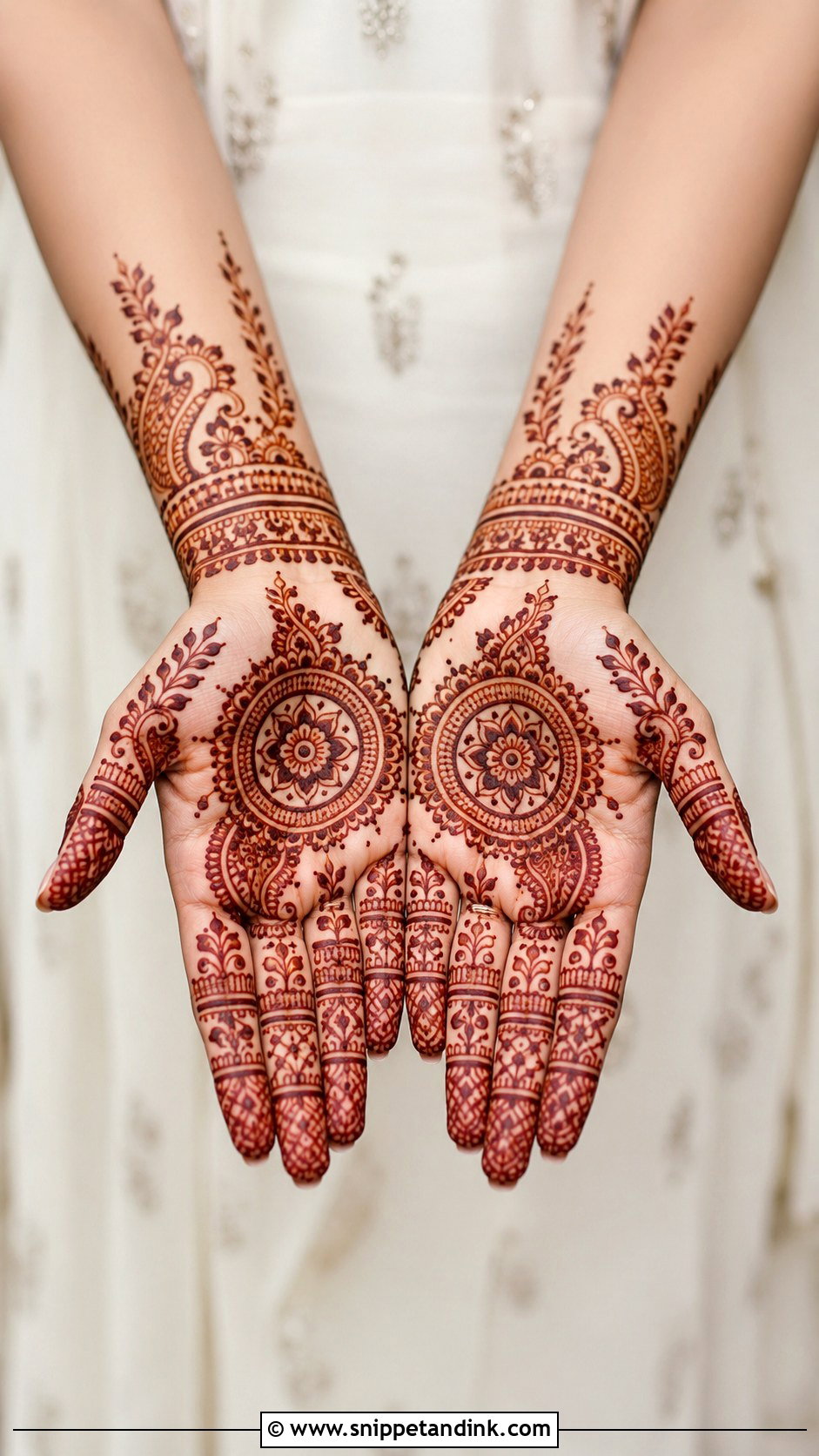 Simple Stylish Karwa Chauth Mehndi Design - Snippet and Ink - 35 Simple Stylish Mehndi Designs