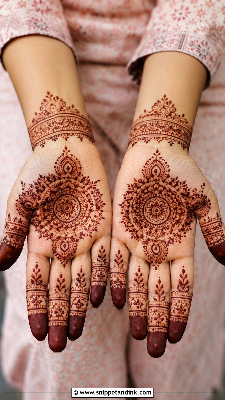 Simple Stylish Leaf Mehndi Design - Snippet and Ink - 35 Simple Stylish Mehndi Designs