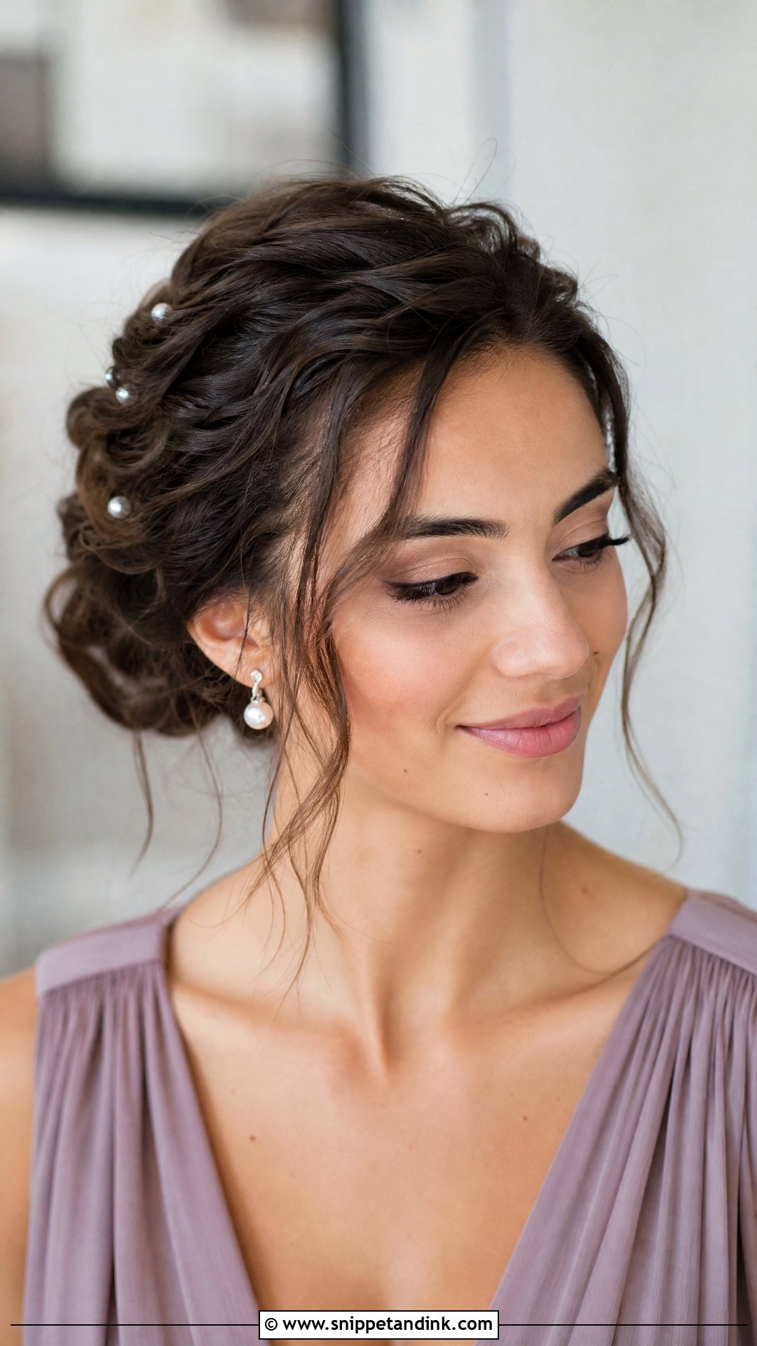 Simple Twisted Updo For Marriage - Snippet and Ink - 20 Simple Hairstyle for Marriage Ideas