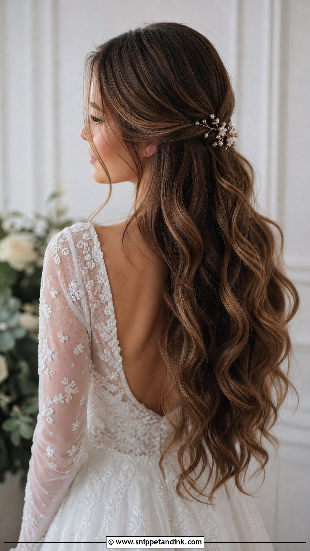 Simple Wedding Hairstyle For Long Hair - Snippet and Ink - 20 Simple Wedding Hairstyle Ideas