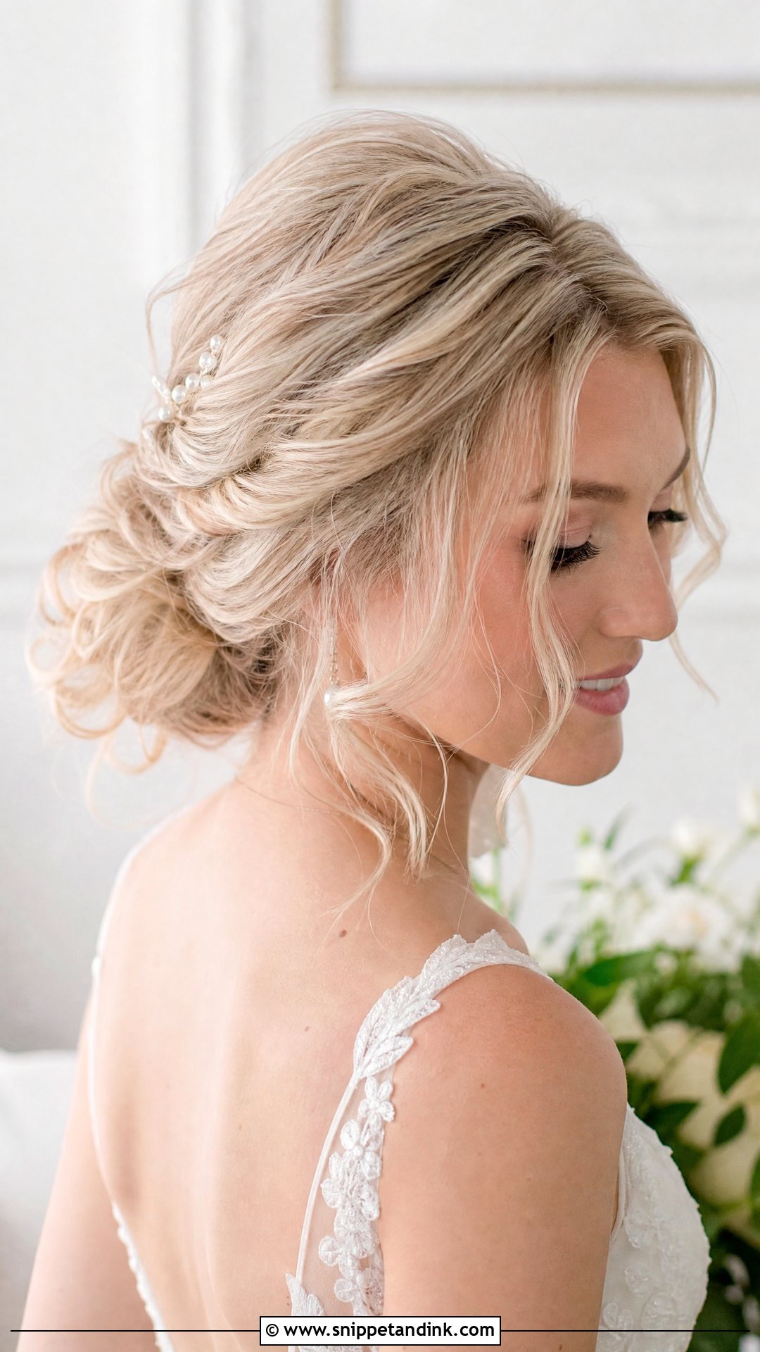 Simple Wedding Hairstyle For Thin Hair - Snippet and Ink - 20 Simple Wedding Hairstyle Ideas
