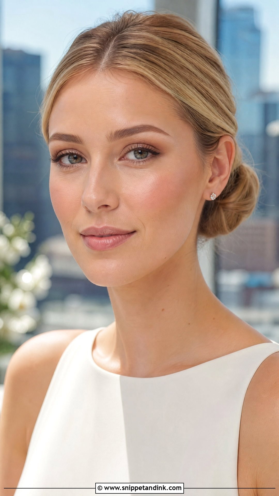 Simple Wedding Makeup With Nude Lip - Snippet and Ink - 20 Soft Natural Wedding Makeup Ideas