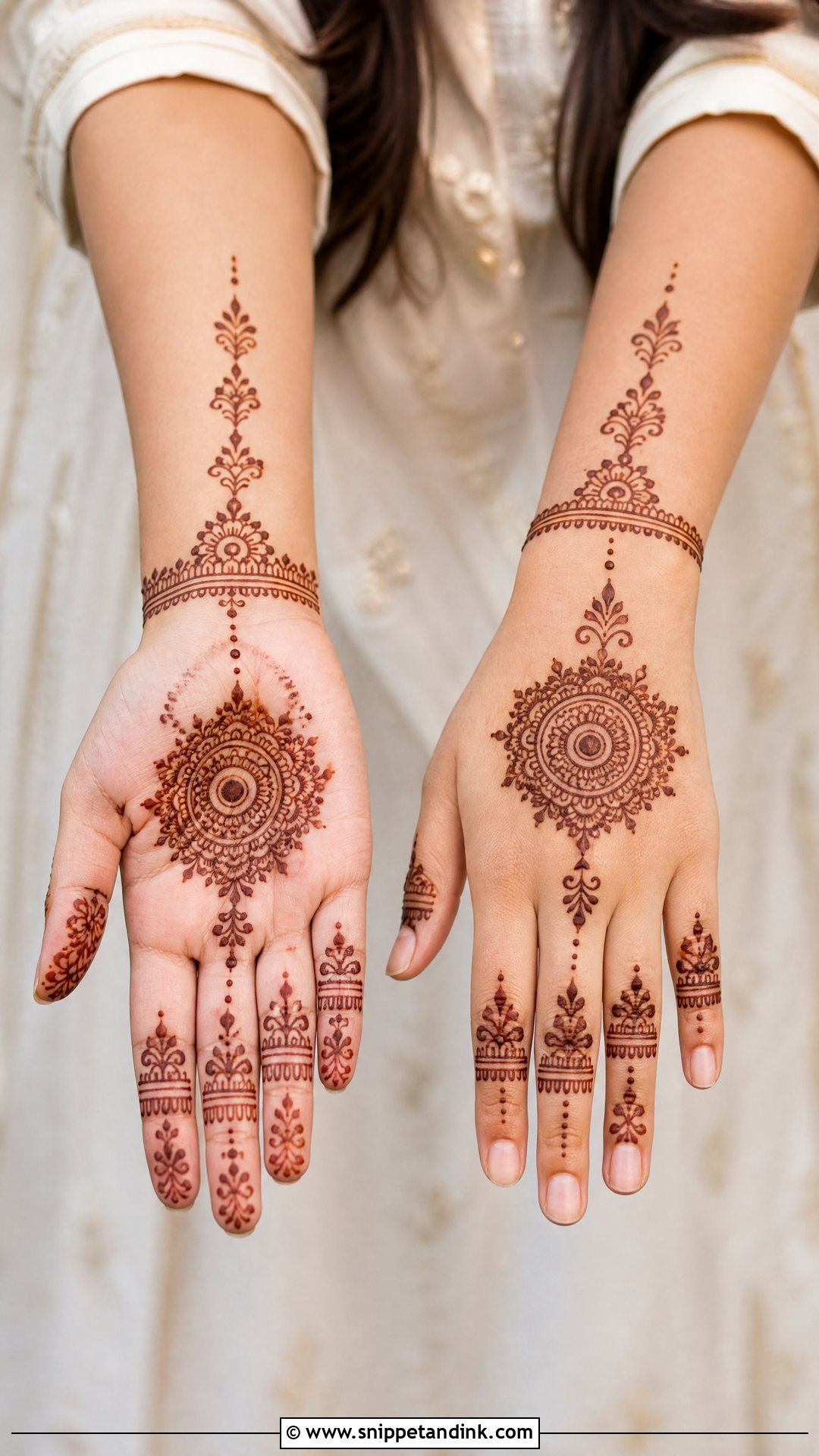 Simple Wedding Mehndi Design - Snippet and Ink - 25 Unique Mehndi Designs for Wedding