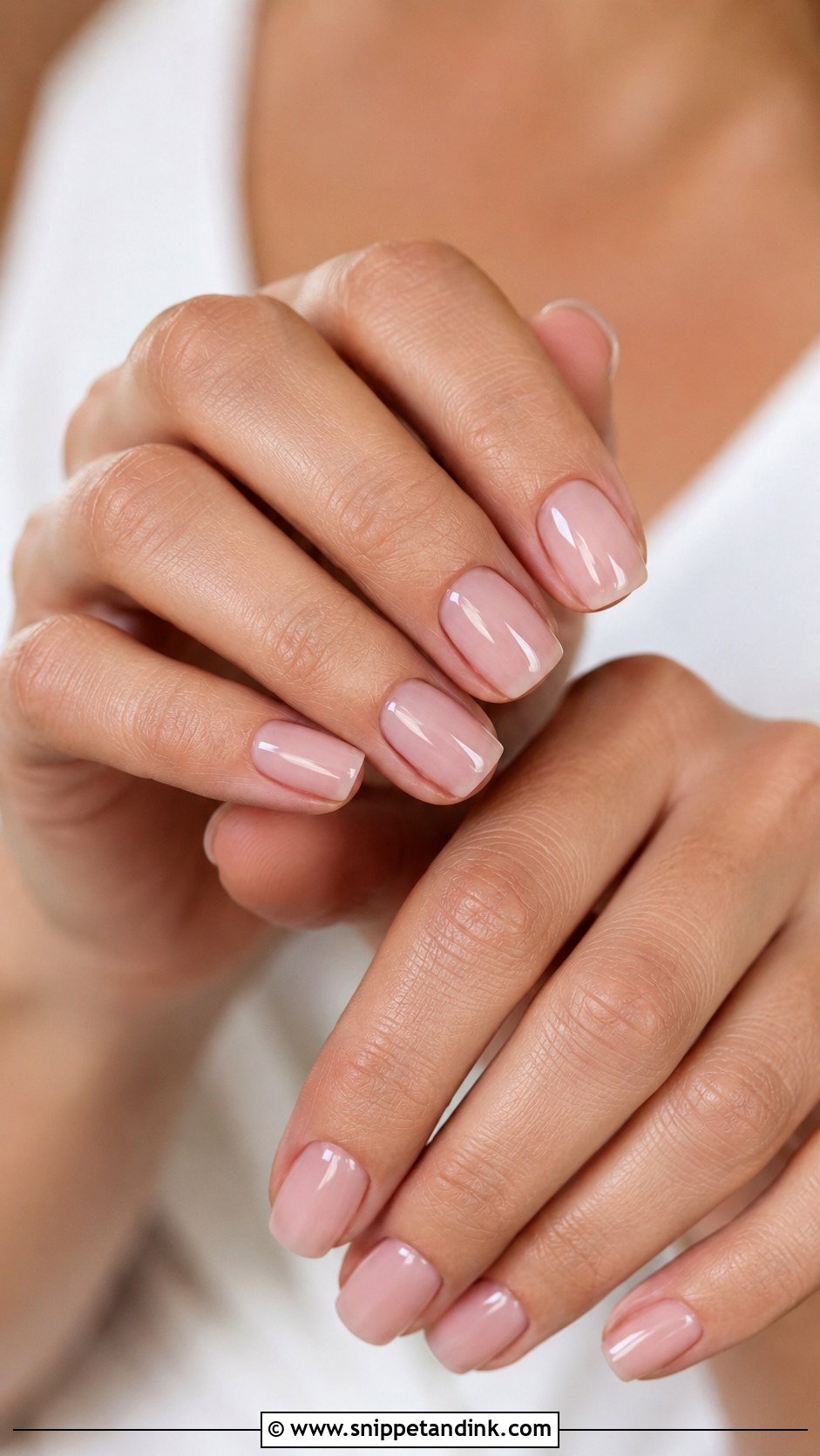 Simple Wedding Nails - Snippet and Ink - 30 Elegant Wedding Nails for Bride
