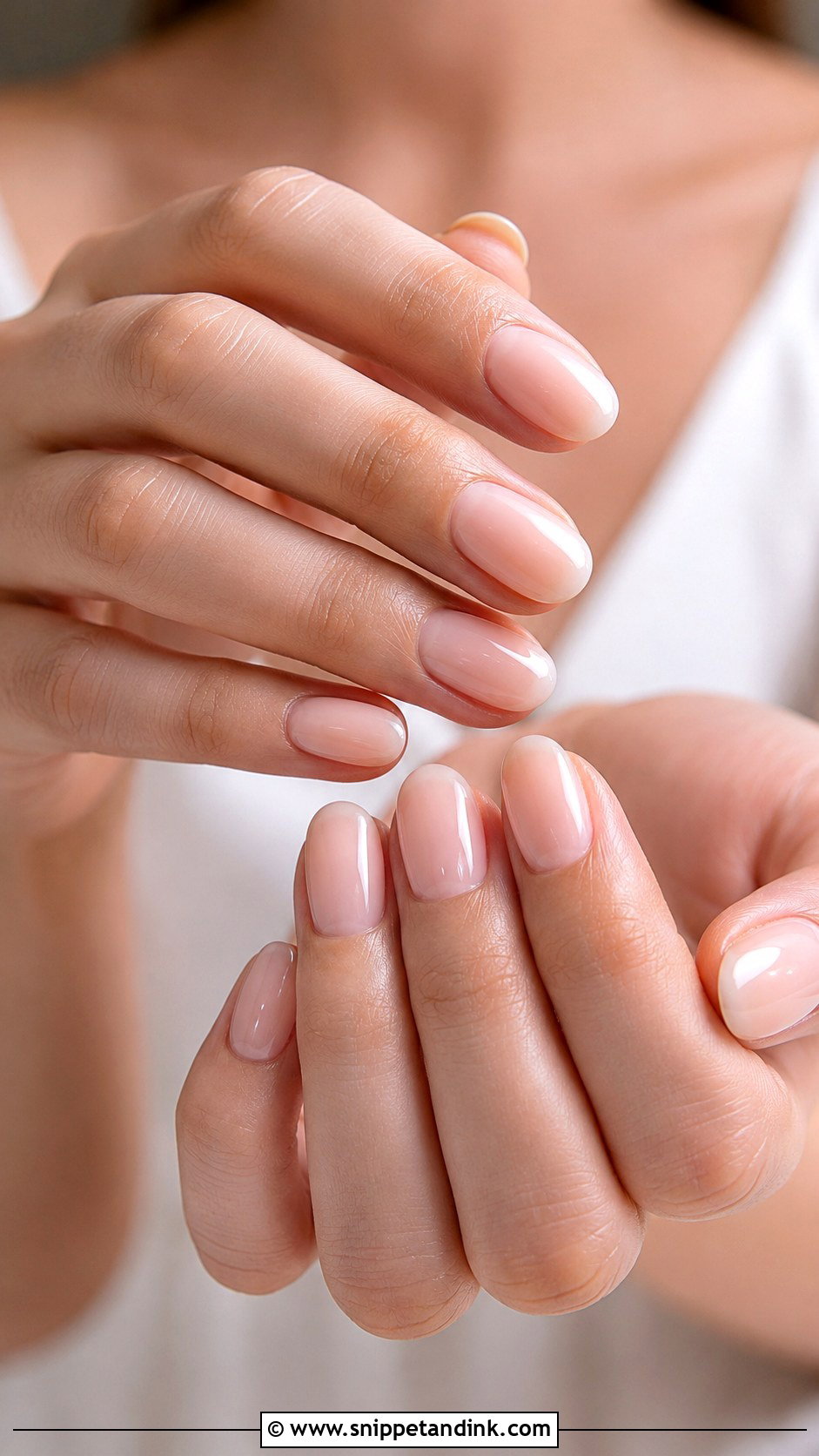Simple Wedding Nails For Bride - Snippet and Ink - 20 Cute Wedding Nails the Bride