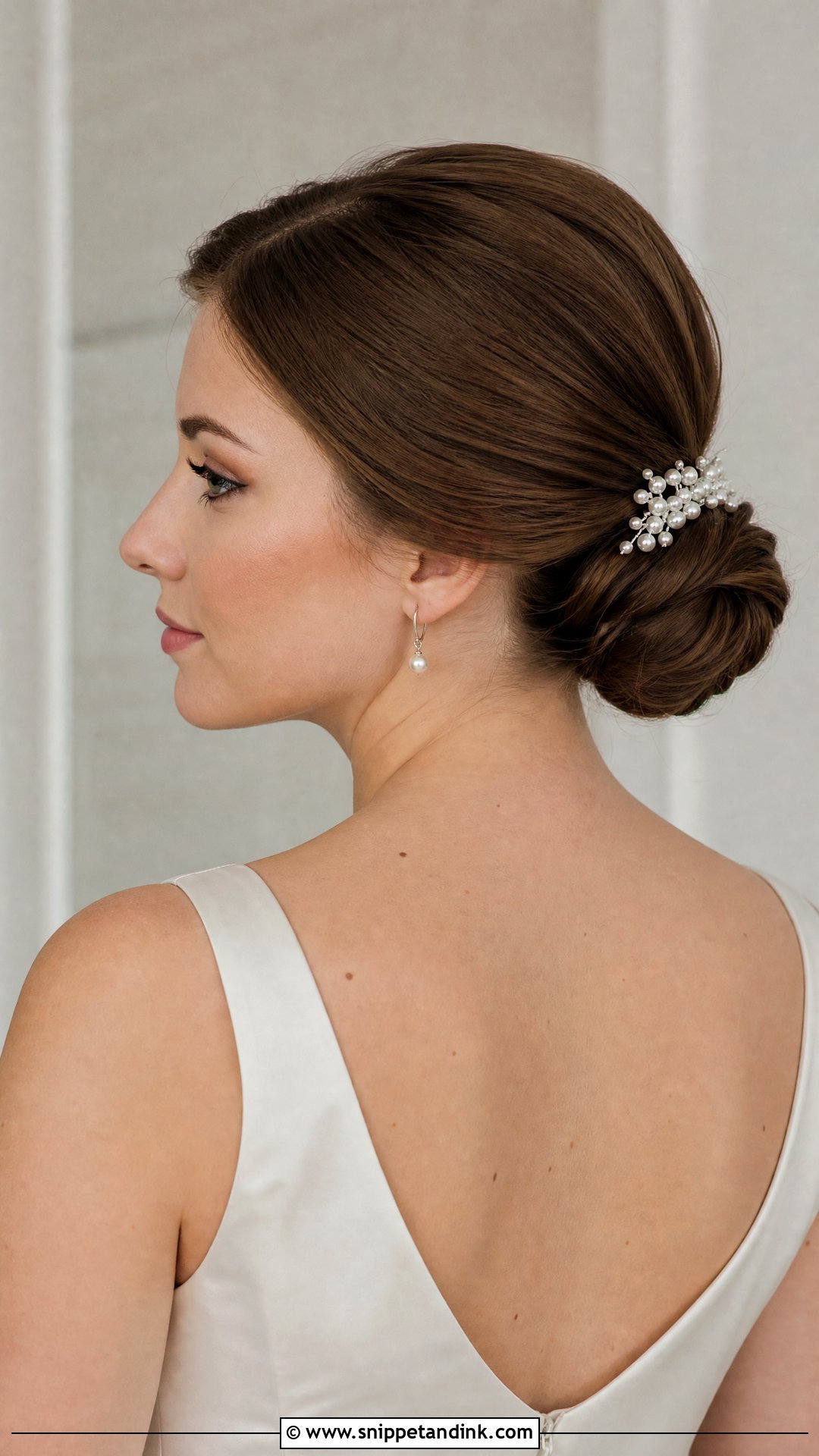 Simple Wedding Updo - Snippet and Ink - 15 Easy Wedding Updo Ideas
