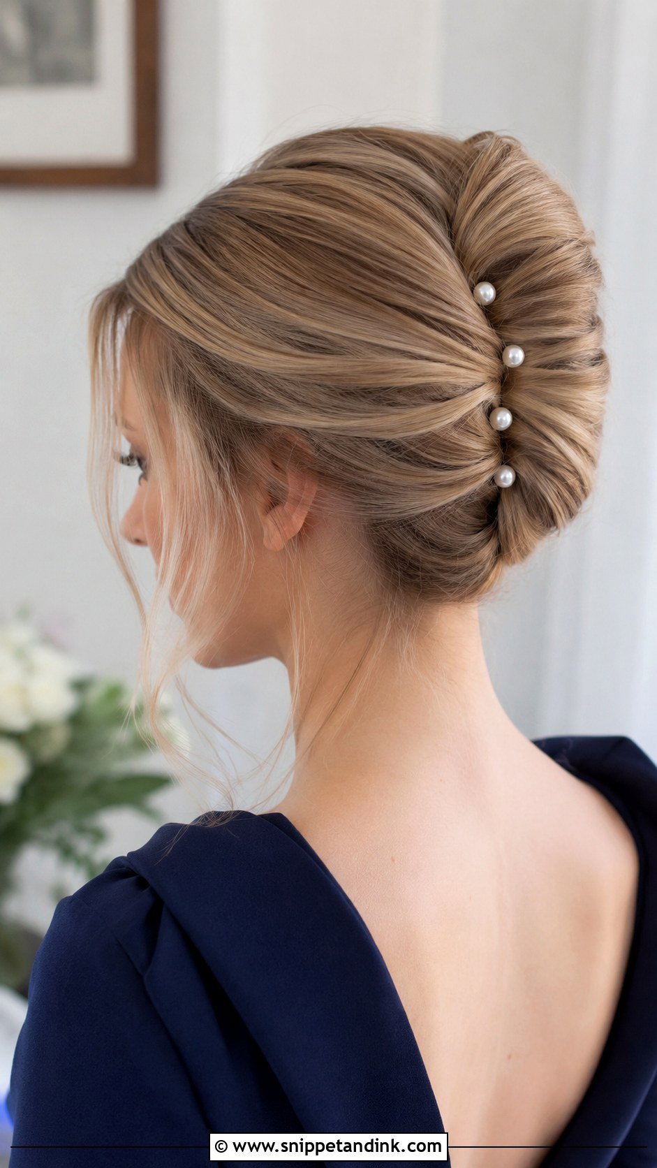 Sister Wedding French Twist - Snippet and Ink - 20 Hairstyle for Siders Wedding Ideas