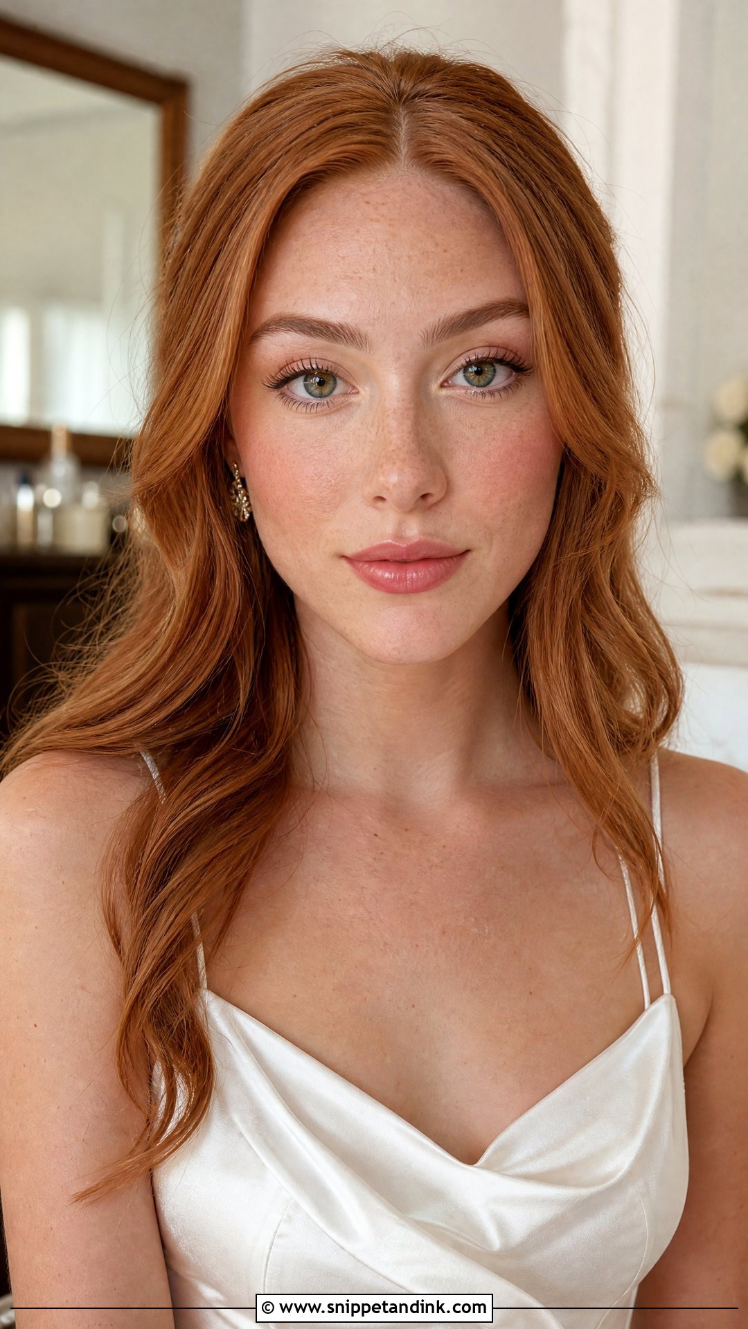 Skin Tint Bridal Makeup Look - Snippet and Ink - 25 No Makeup Bridal Look Ideas