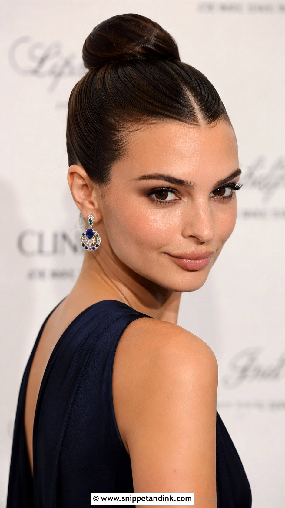 Sleek Ballerina Bun - Snippet and Ink - 25 Wedding Party Hairstyles
