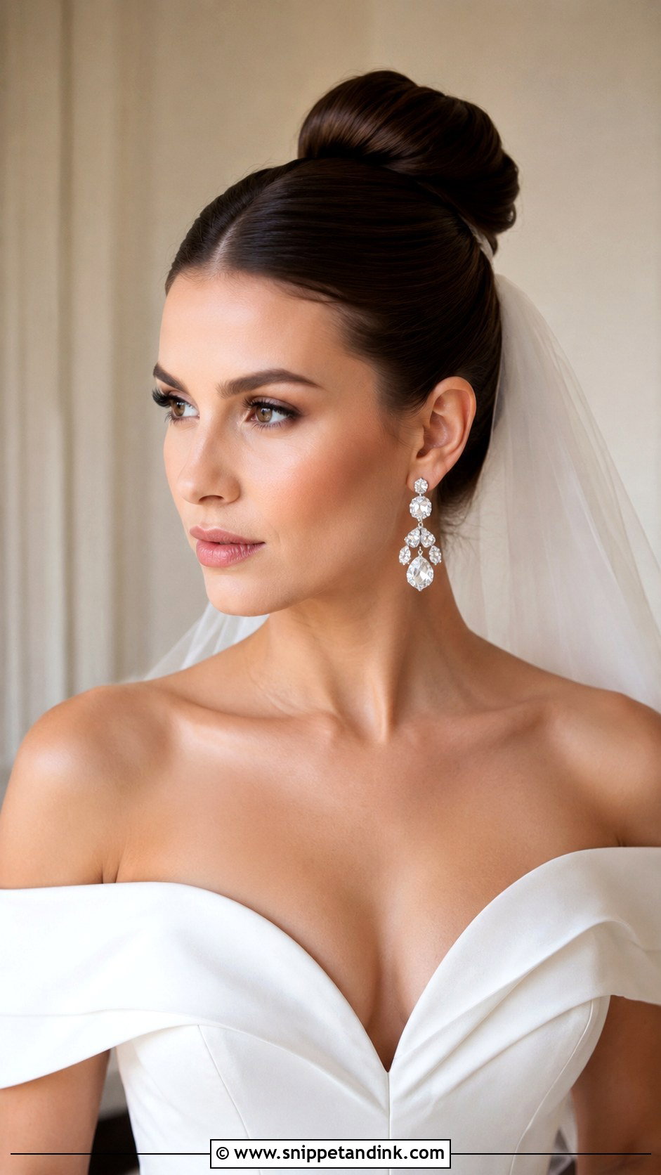 Sleek Ballerina Bun for Brides - Snippet and Ink - 25 2025 Bride Hairstyles
