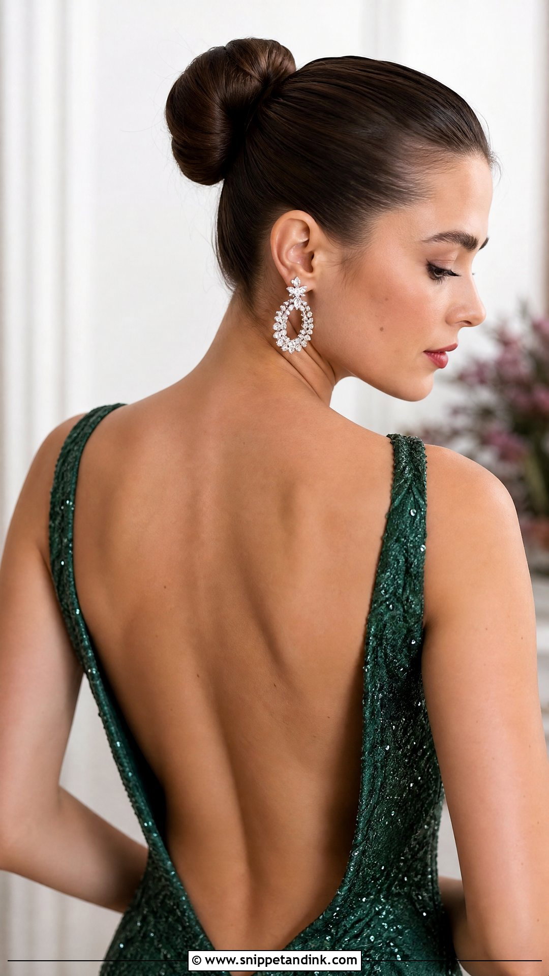 Sleek Ballet Bun for Wedding Guest - Snippet and Ink - 20 Updo Hair Styles for Wedding Guest