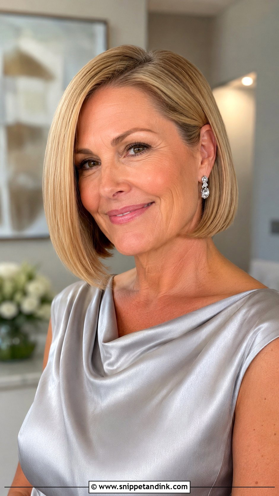 Sleek Bob For Mother Of The Bride - Snippet and Ink - 15 Mother of the Bride Bob Hairstyles
