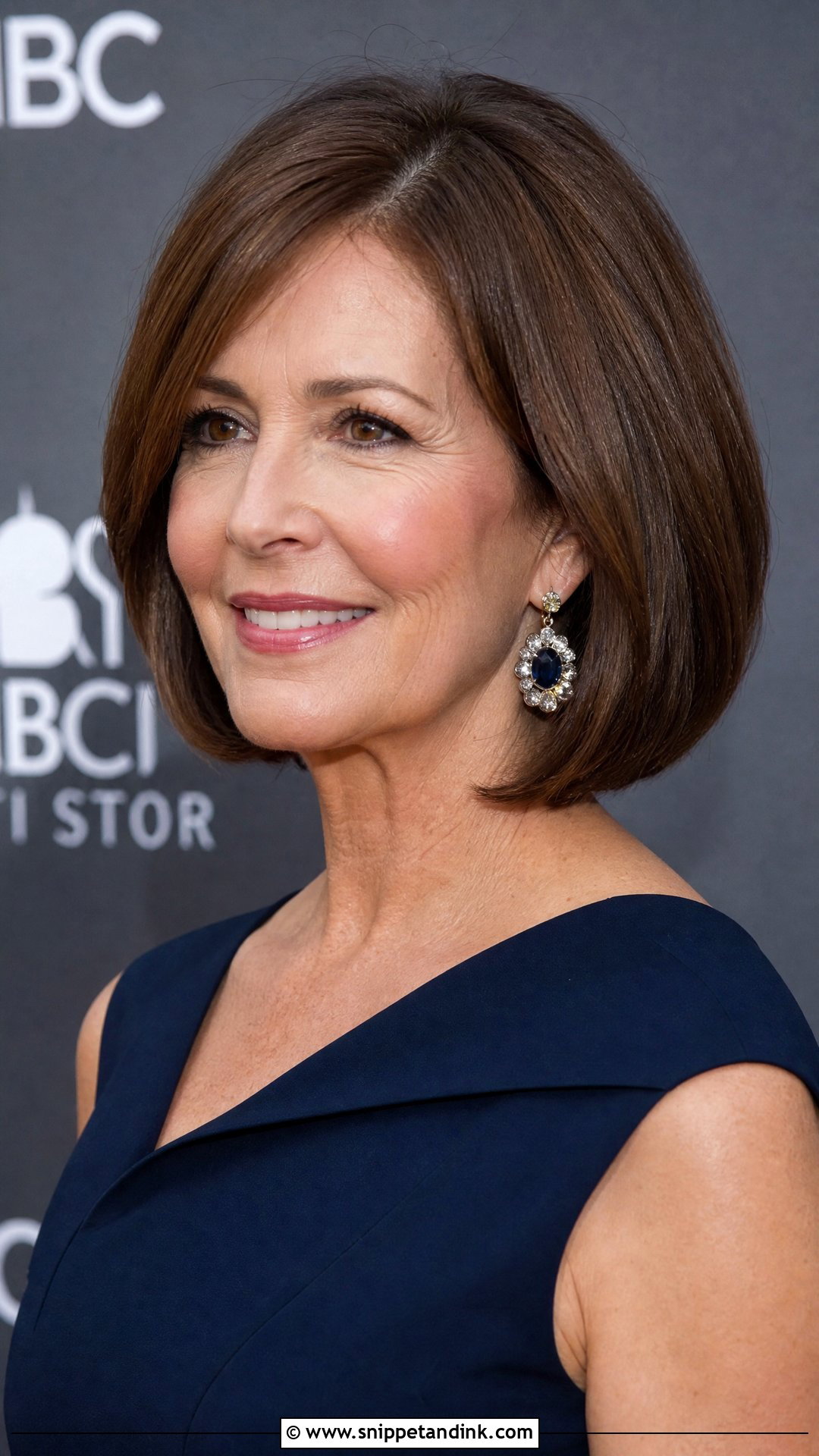Sleek Bob Haircut for Older Women - Snippet and Ink - 20 Mother of the Bride Hairstyles Over 50 Mom Wedding Hairs