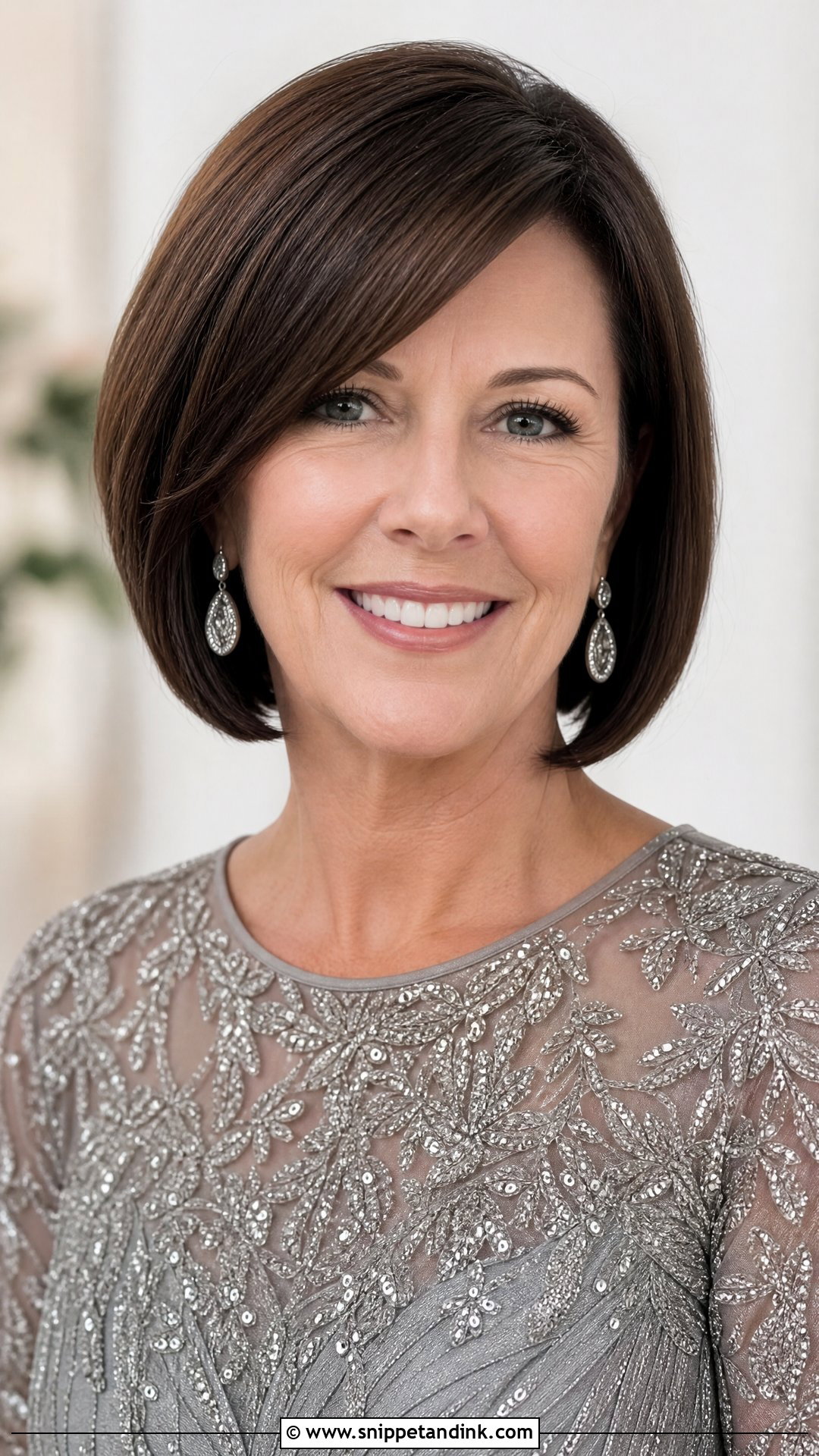 Sleek Bob for Mother of the Bride - Snippet and Ink - 20 Hairstyle for Mother of the Bride Ideas