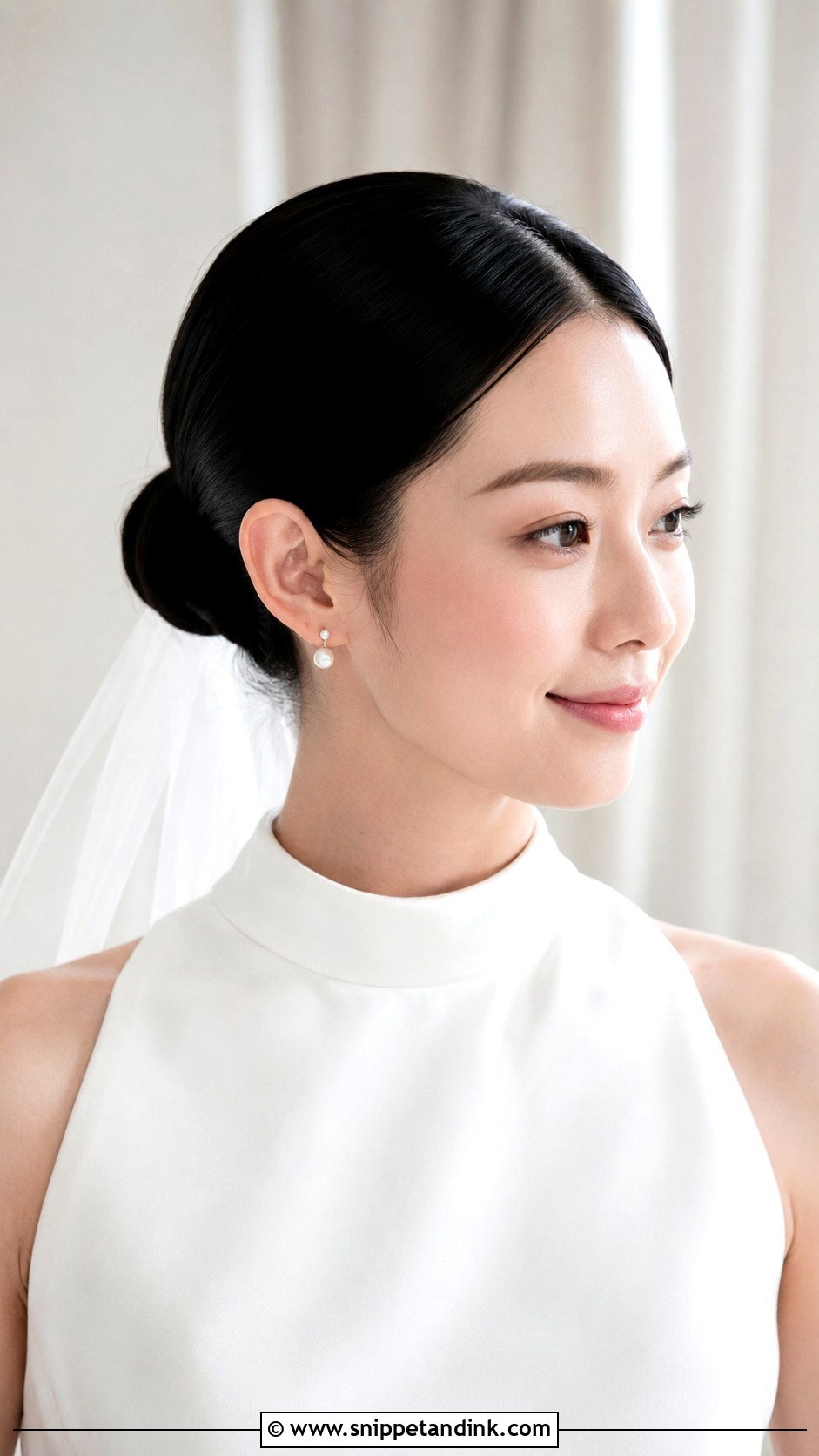 Sleek Bun Updo For Wedding - Snippet and Ink - 15 Updo Hairstyle for Wedding Ideas