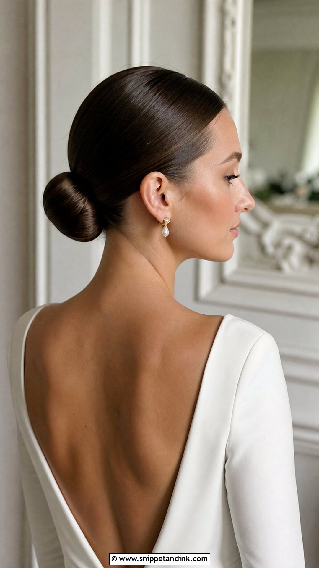 Sleek Bun Wedding Hair Tutorial - Snippet and Ink - 25 Wedding Hair Tutorial Ideas