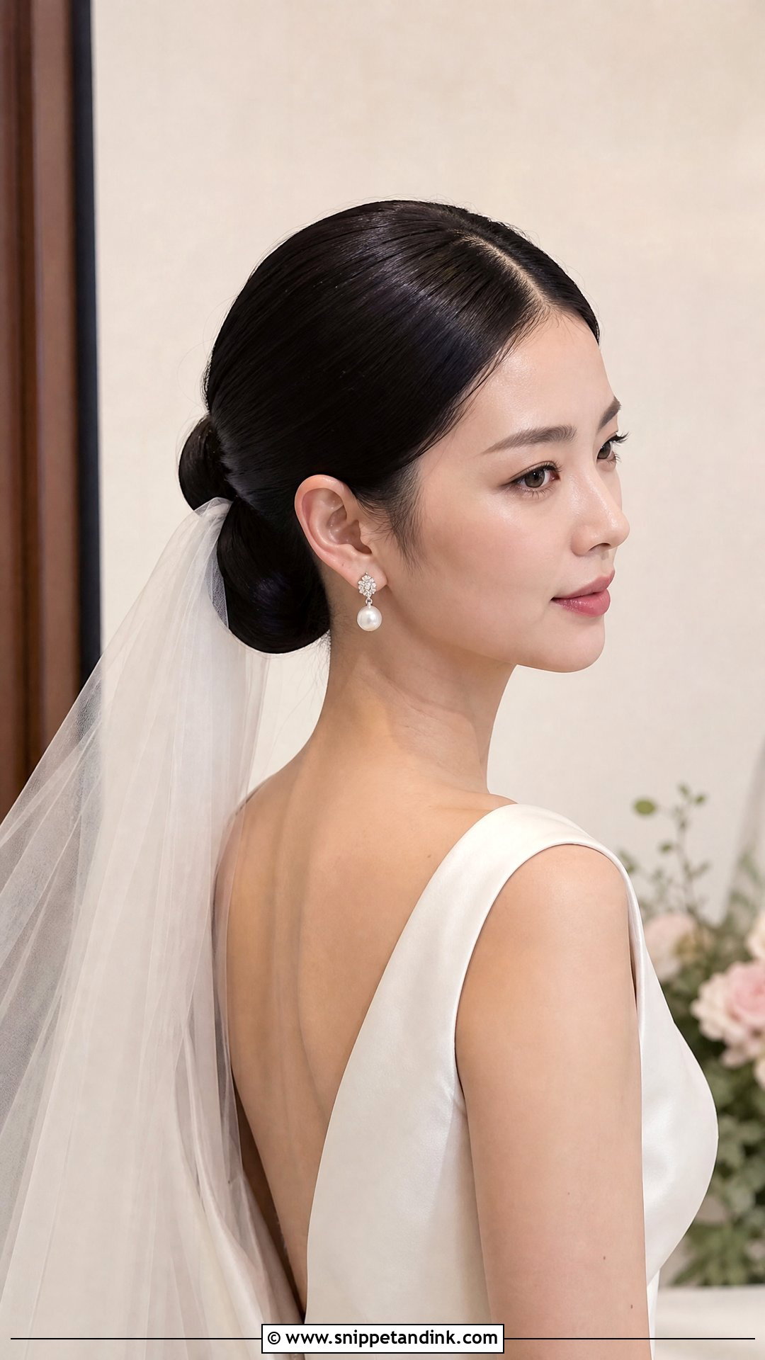 Sleek Bun Wedding Updo - Snippet and Ink - 15 Easy Updos for Wedding