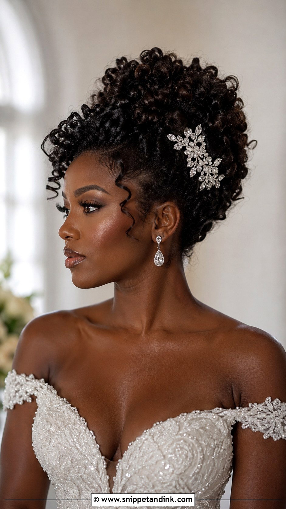 Sleek Center Part Bun - Snippet and Ink - 20 Wedding Hairstyles for Women